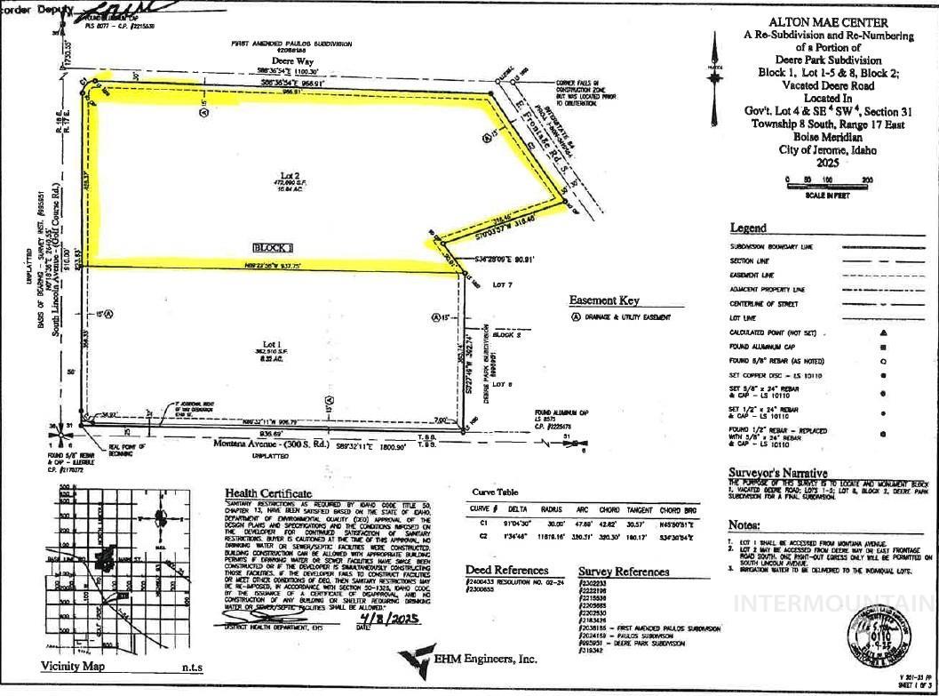 TBD South Lincoln, Jerome, Idaho 83338, Land For Sale, Price $4,013,618,MLS 98970460