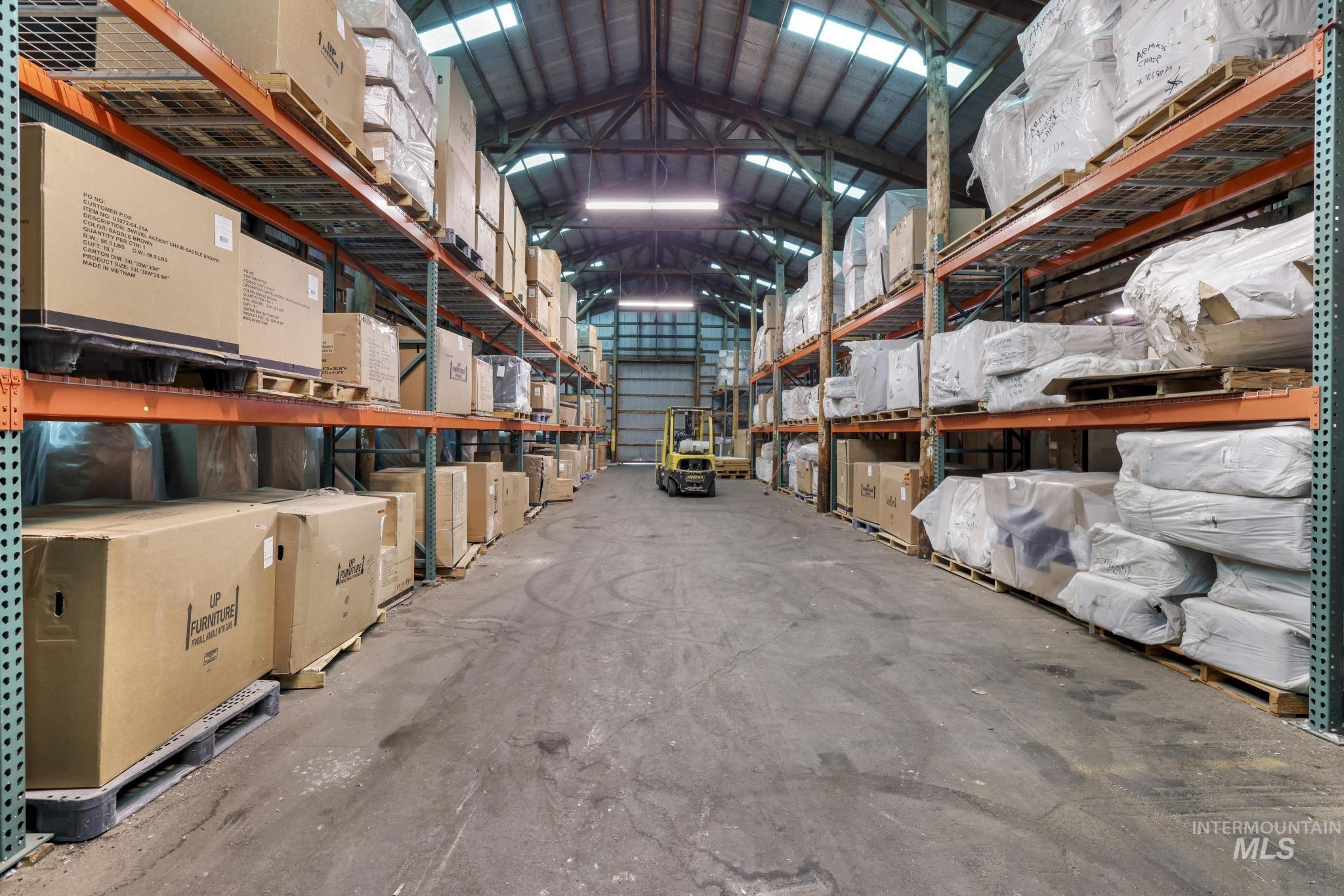 View of storage area