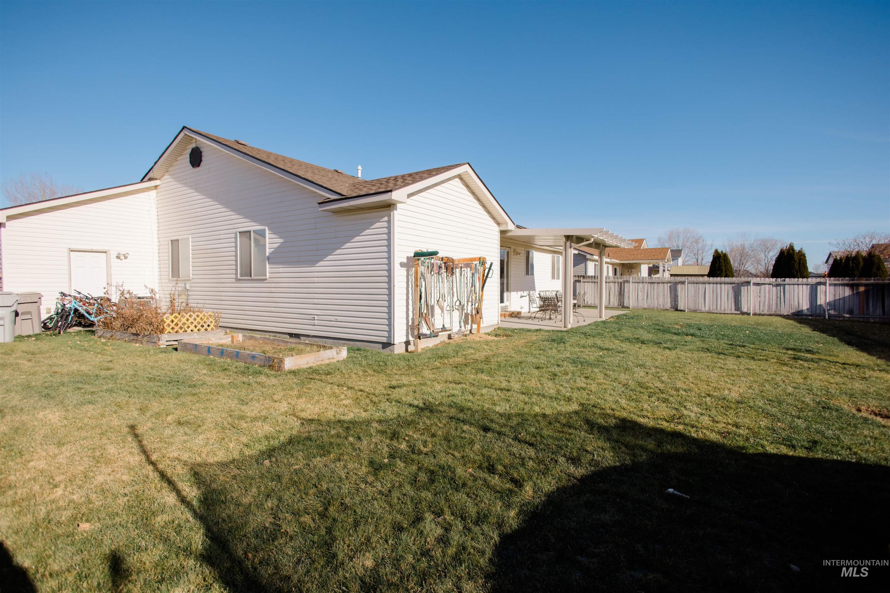 View of property exterior with a patio area
