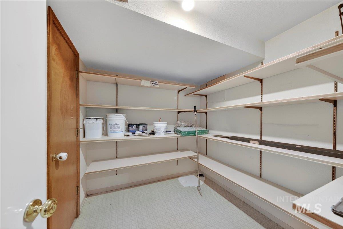 View of storage area