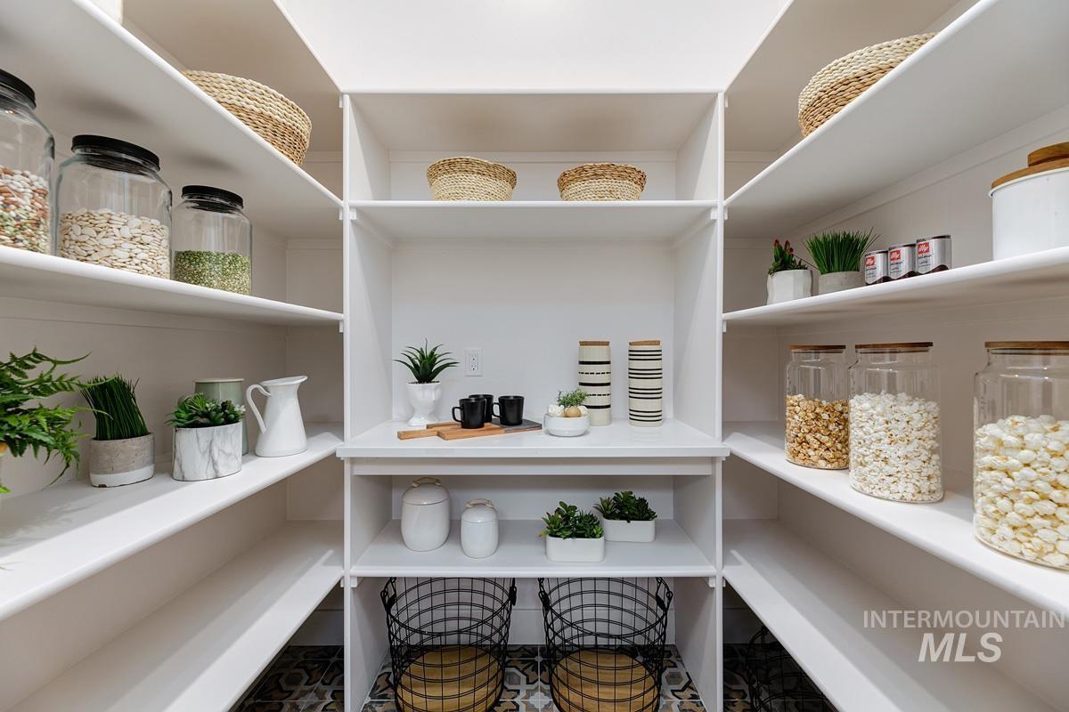 View of storage area