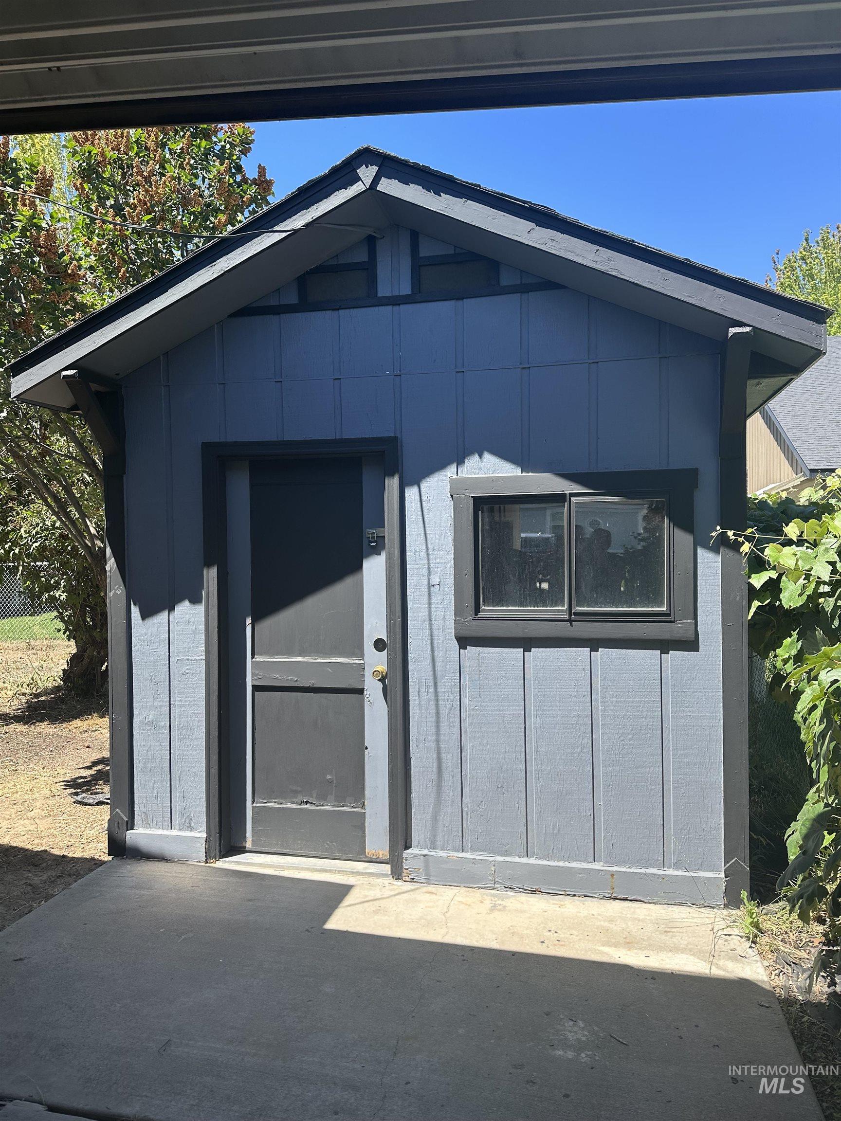 View of shed