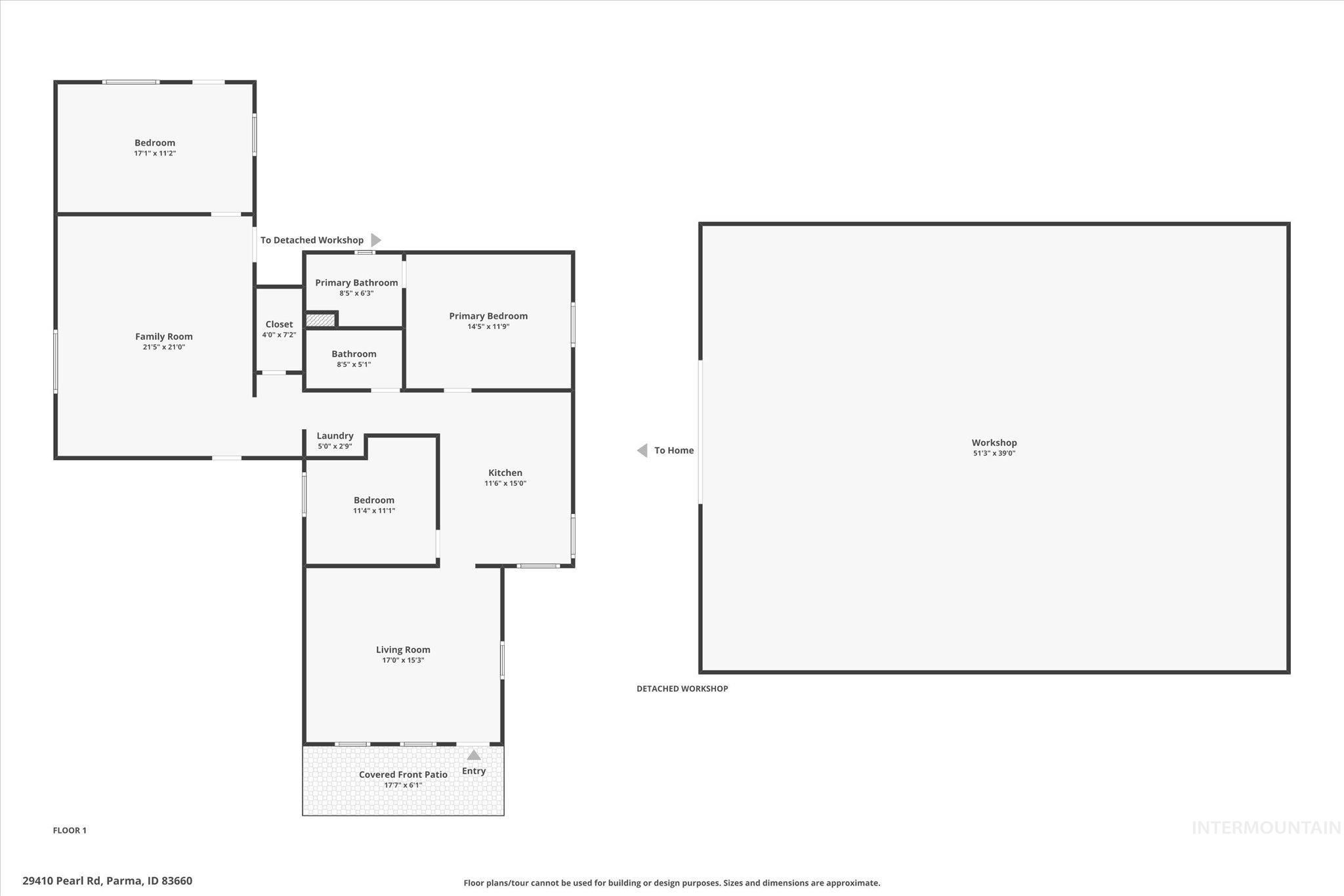 View of room layout