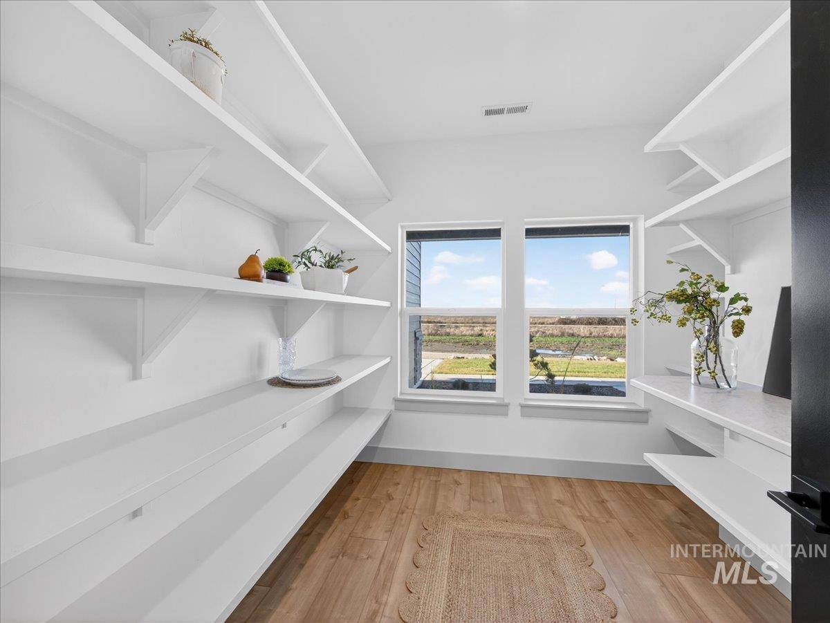 View of storage area