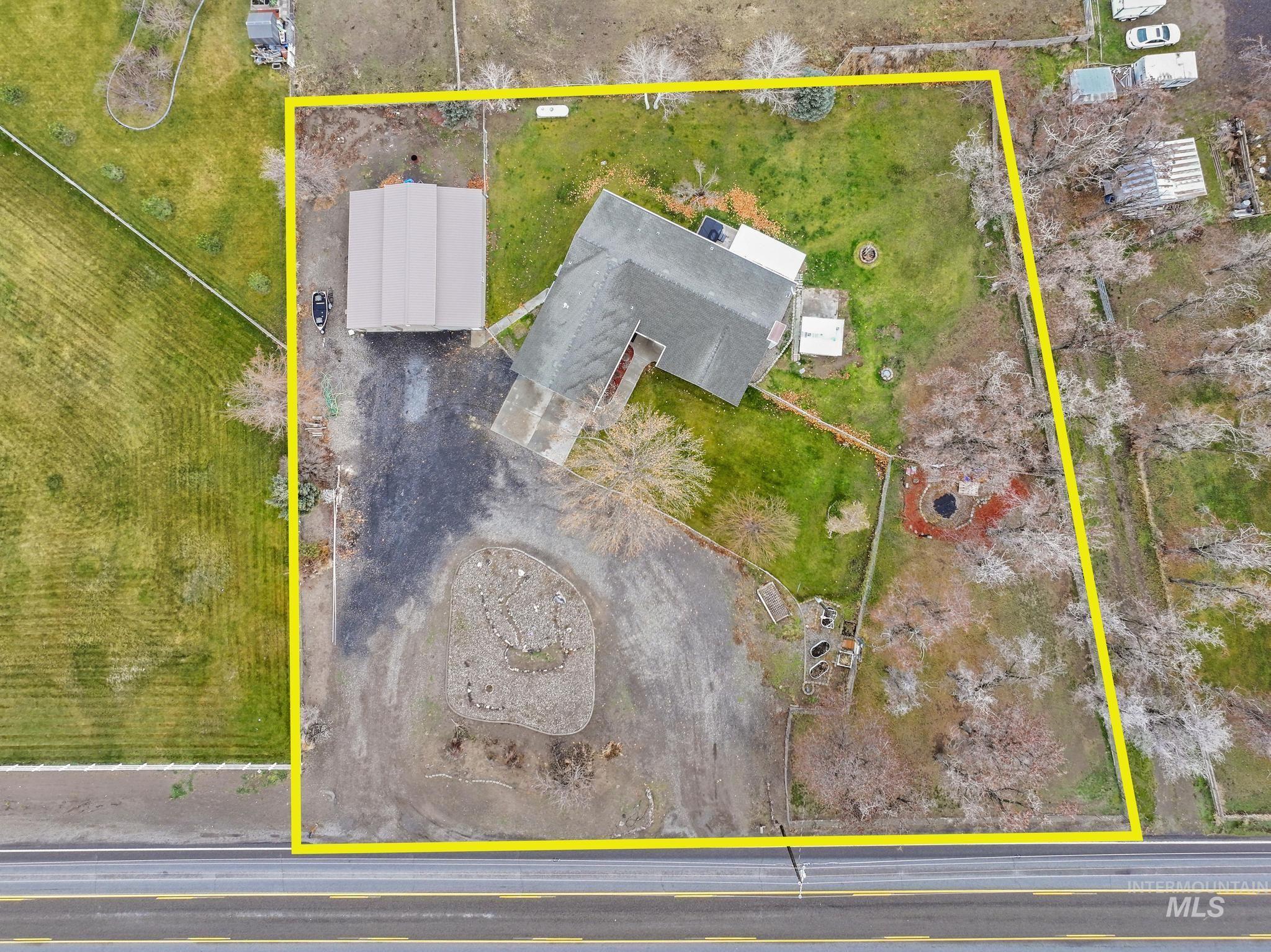 View of property location featuring property parcel outlined