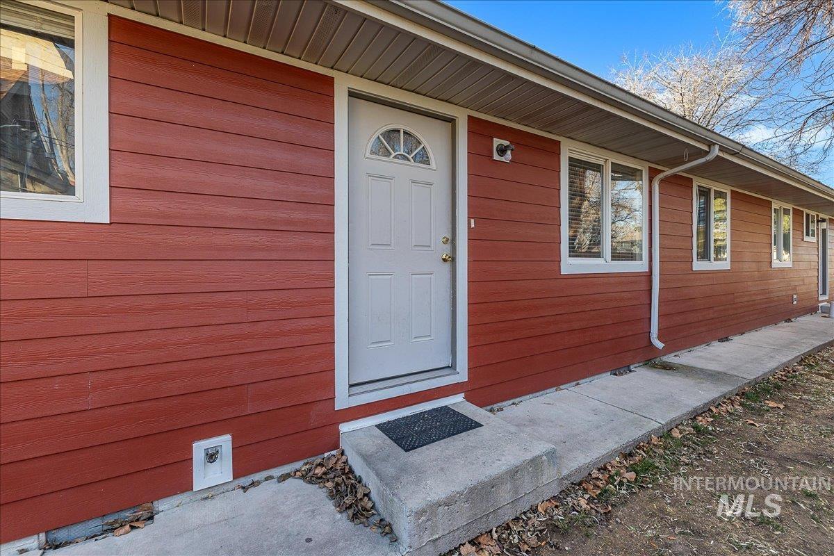 Entrance to property