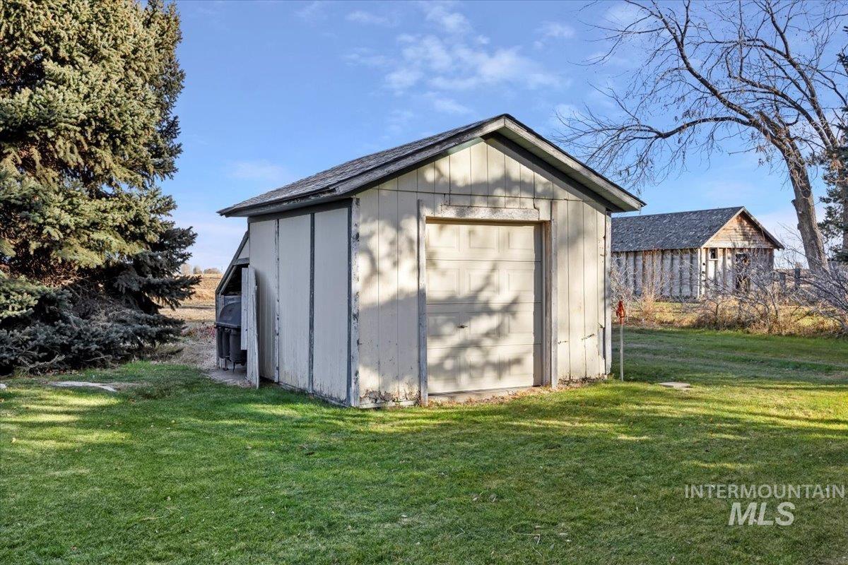 View of outdoor structure