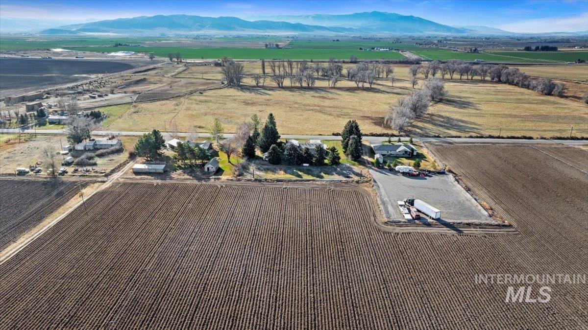 View of rural area with mountains