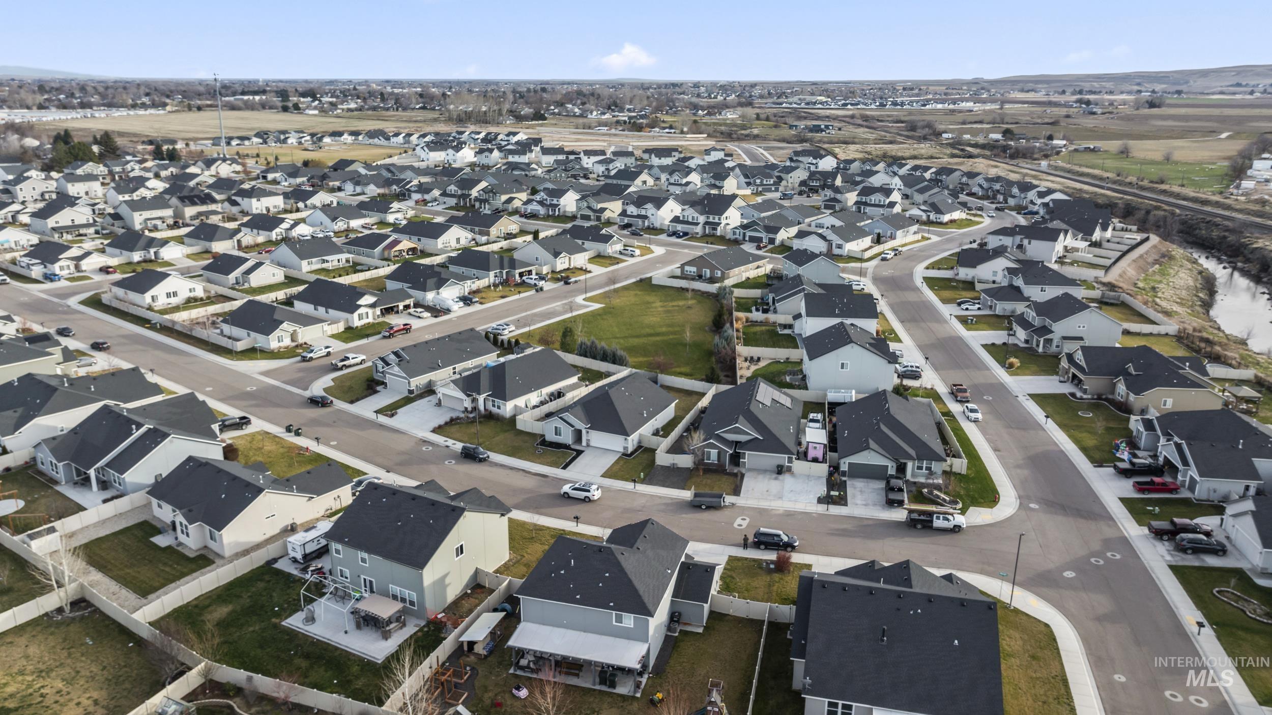 View of property location featuring nearby suburban area