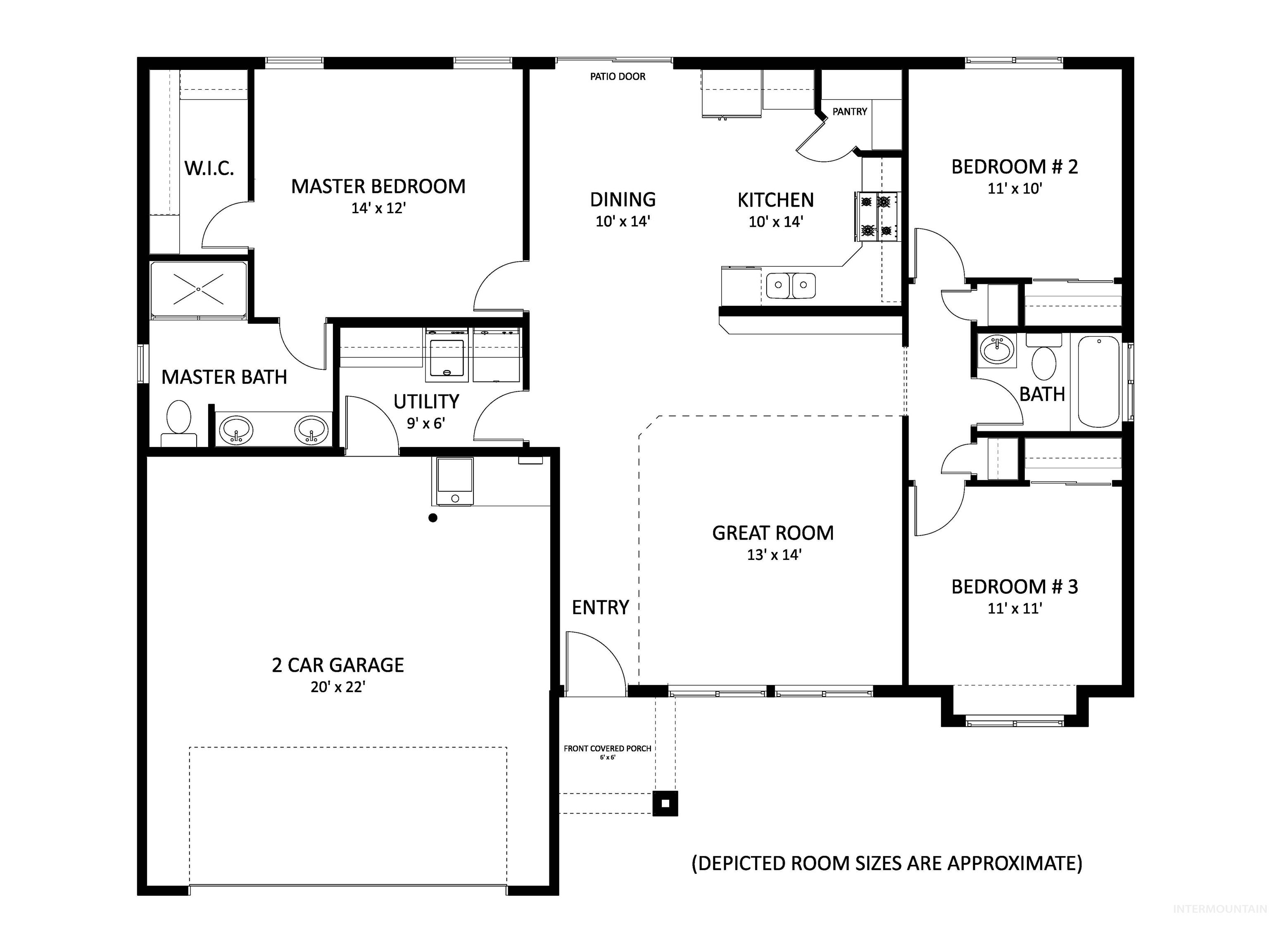 945 Twilight St, Weiser, Idaho 83672, 3 Bedrooms, 2 Bathrooms, Residential For Sale, Price $348,299,MLS 98970741