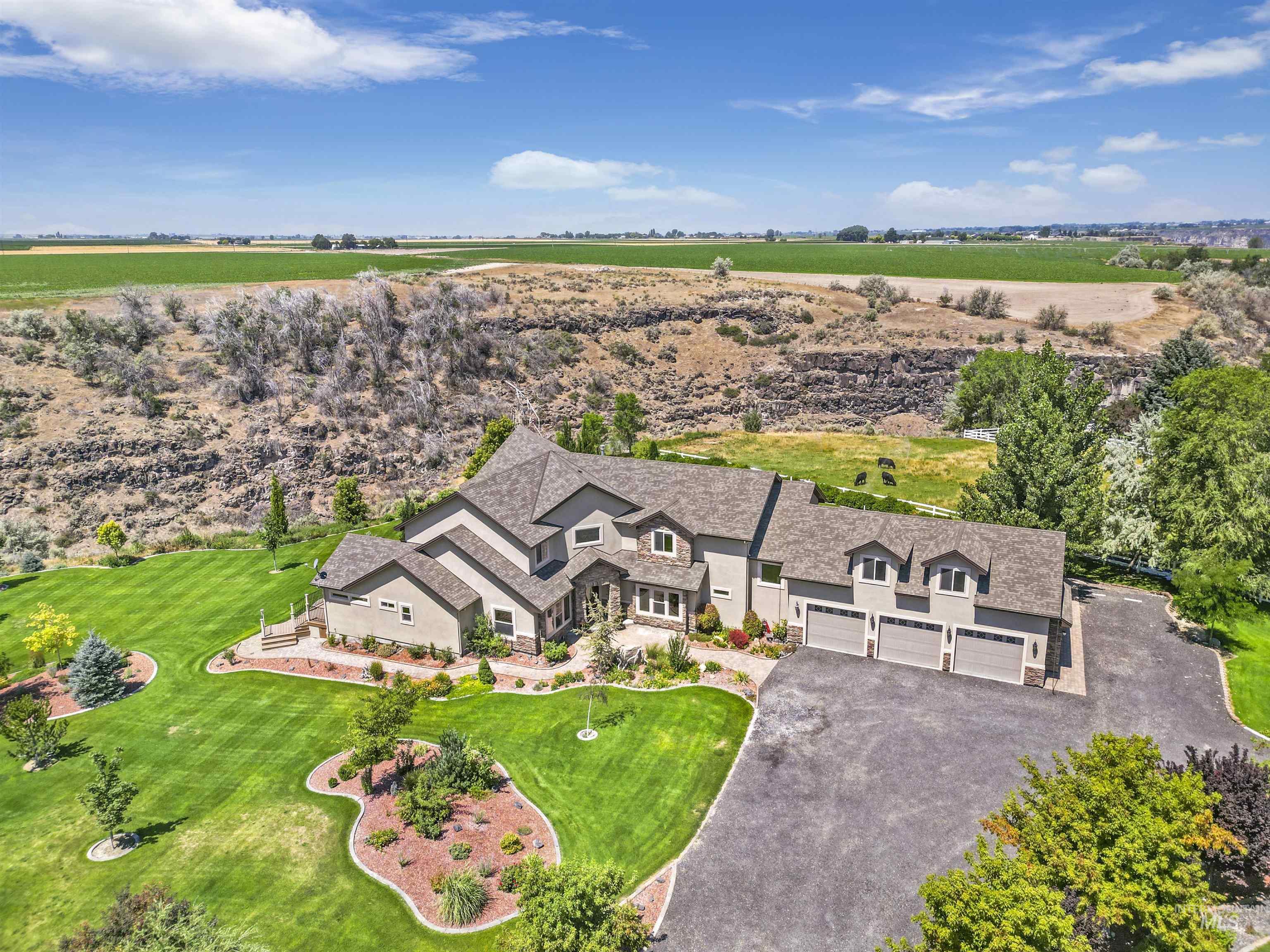 4187 Creek Mesa Dr, Twin Falls, Idaho 83301, 4 Bedrooms, 3.5 Bathrooms, Residential For Sale, Price $1,550,000, 98970747