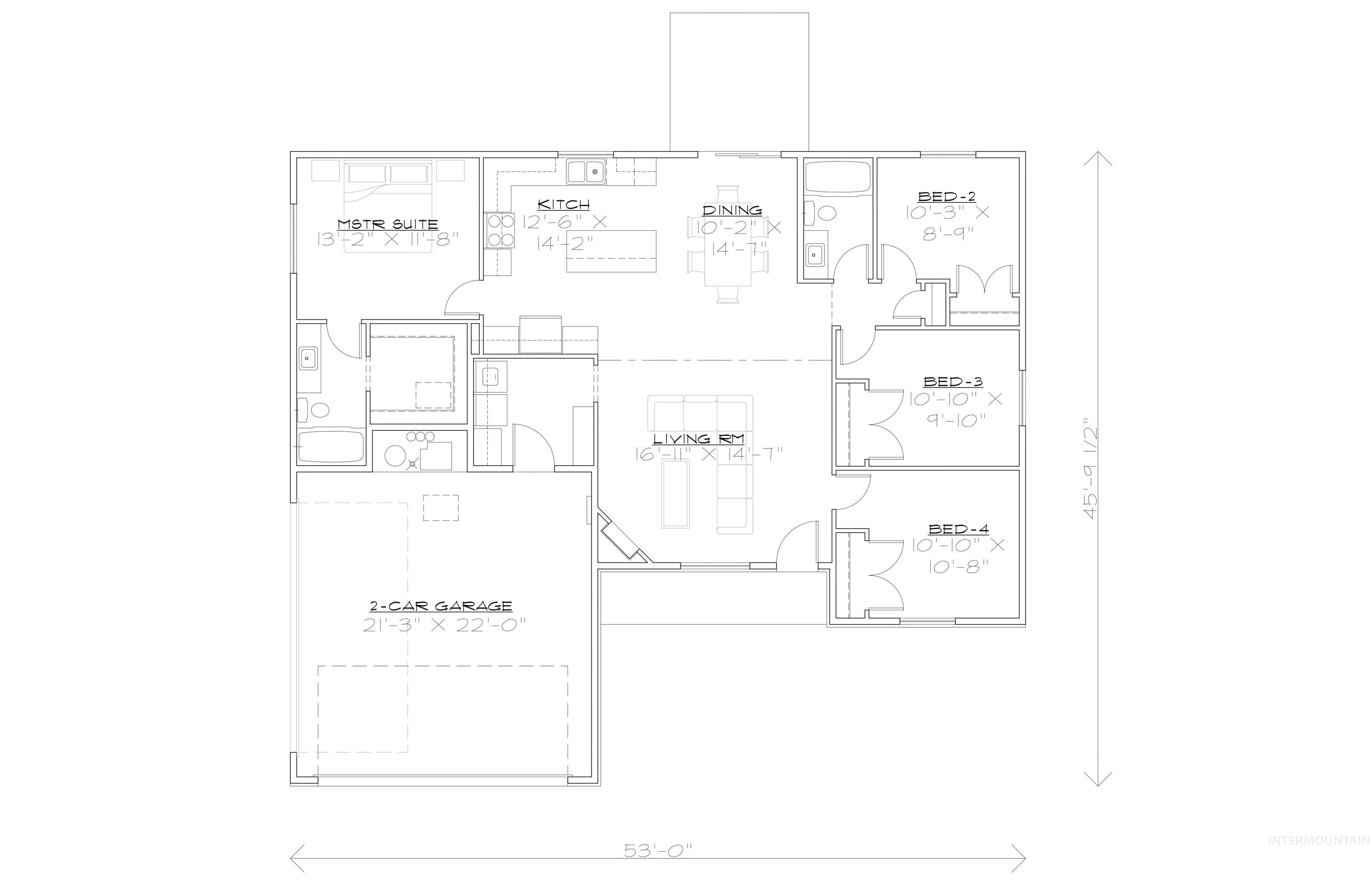 View of home floor plan