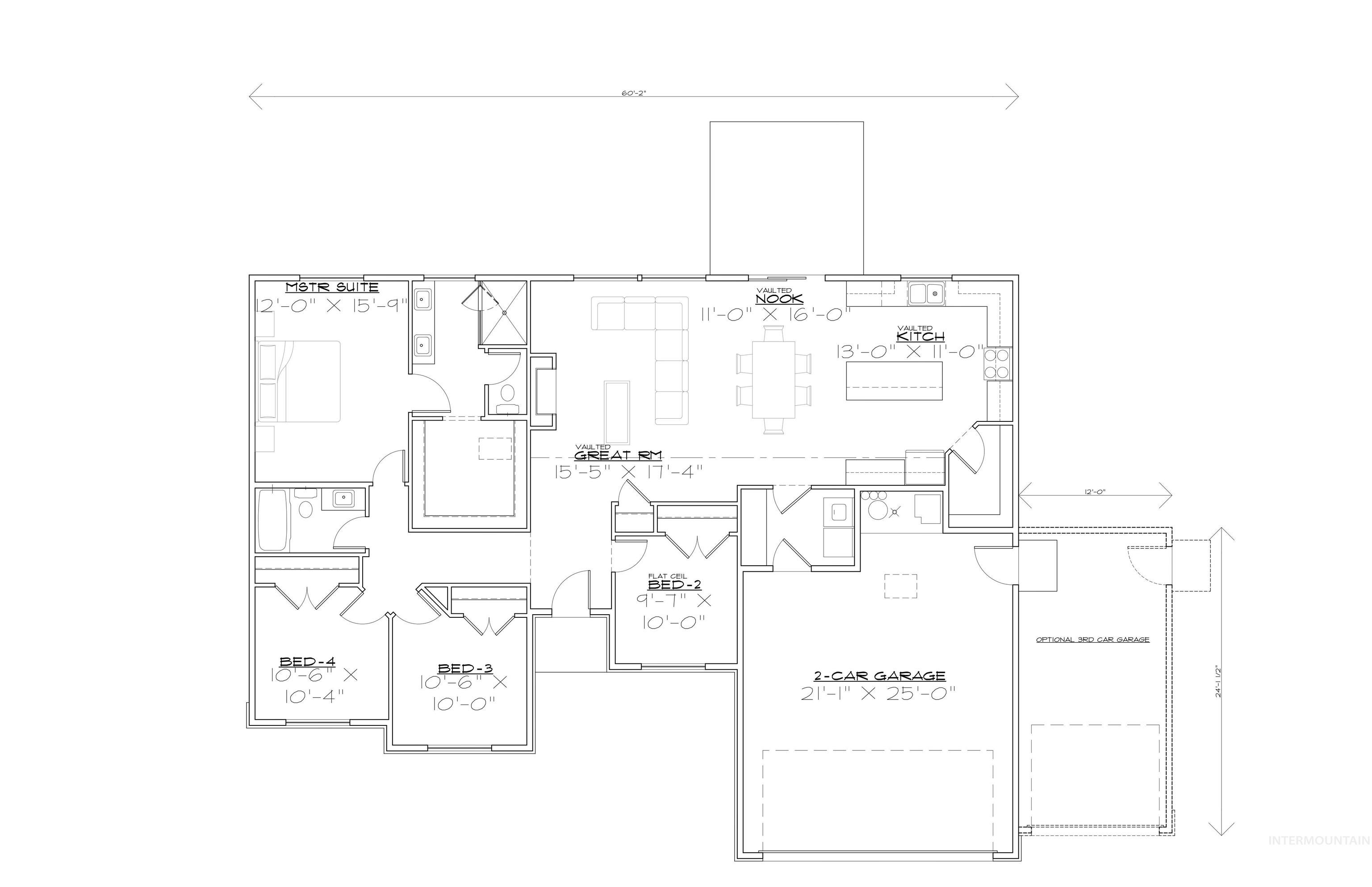 1124 Sage Lane, Rupert, Idaho 83350, 4 Bedrooms, 2 Bathrooms, Residential For Sale, Price $419,999,MLS 98970798