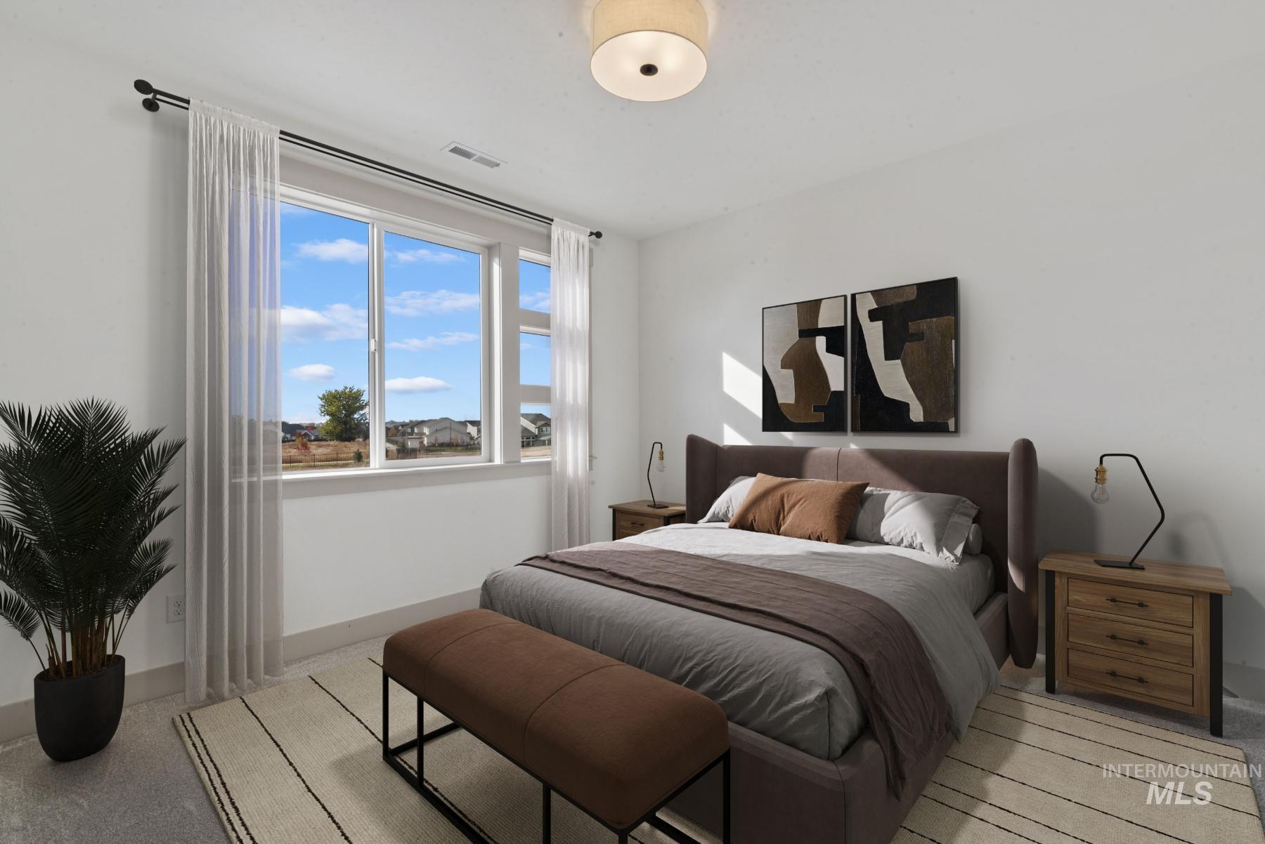 Bedroom featuring baseboards