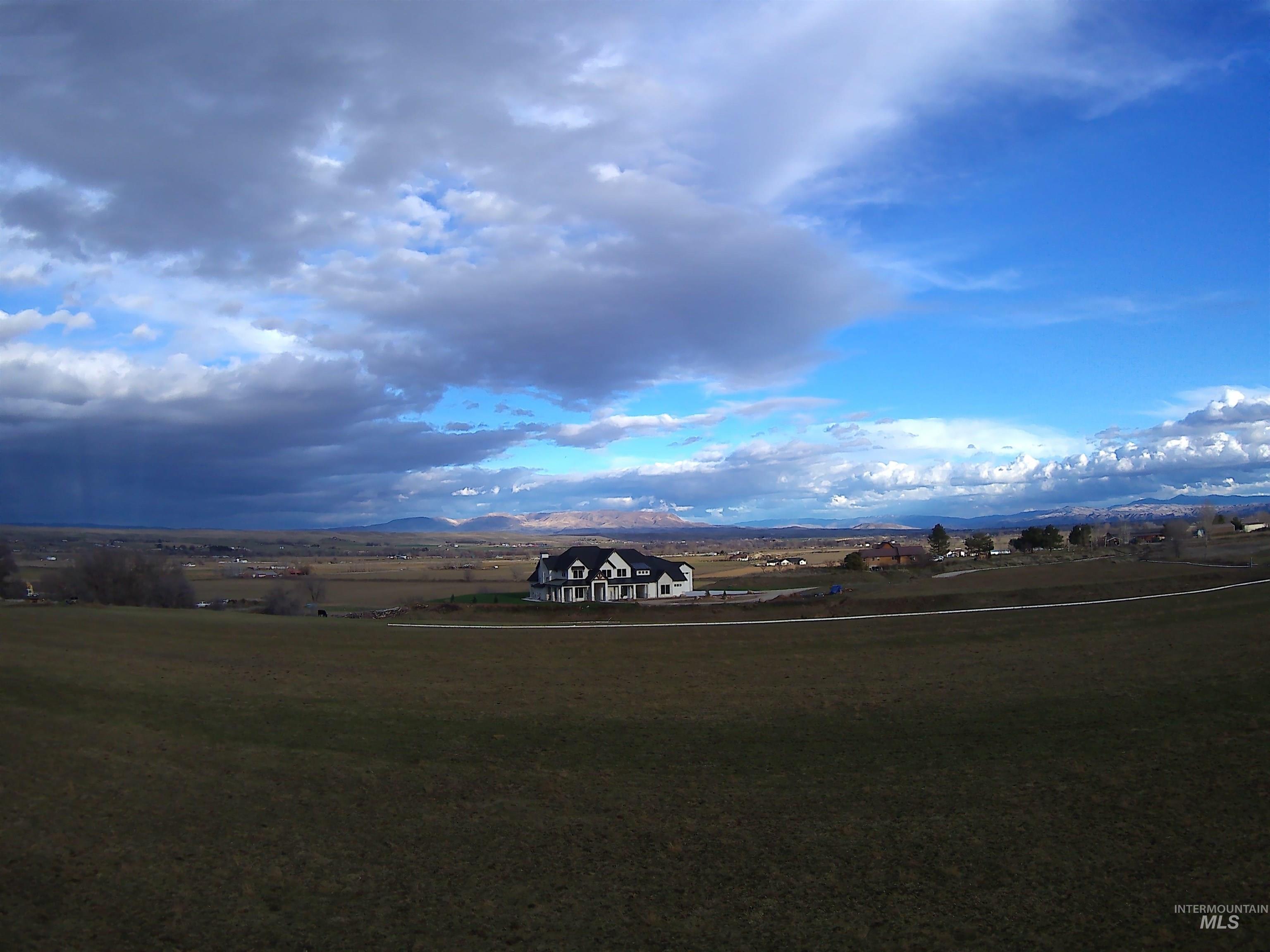 Mountain view featuring rural landscape