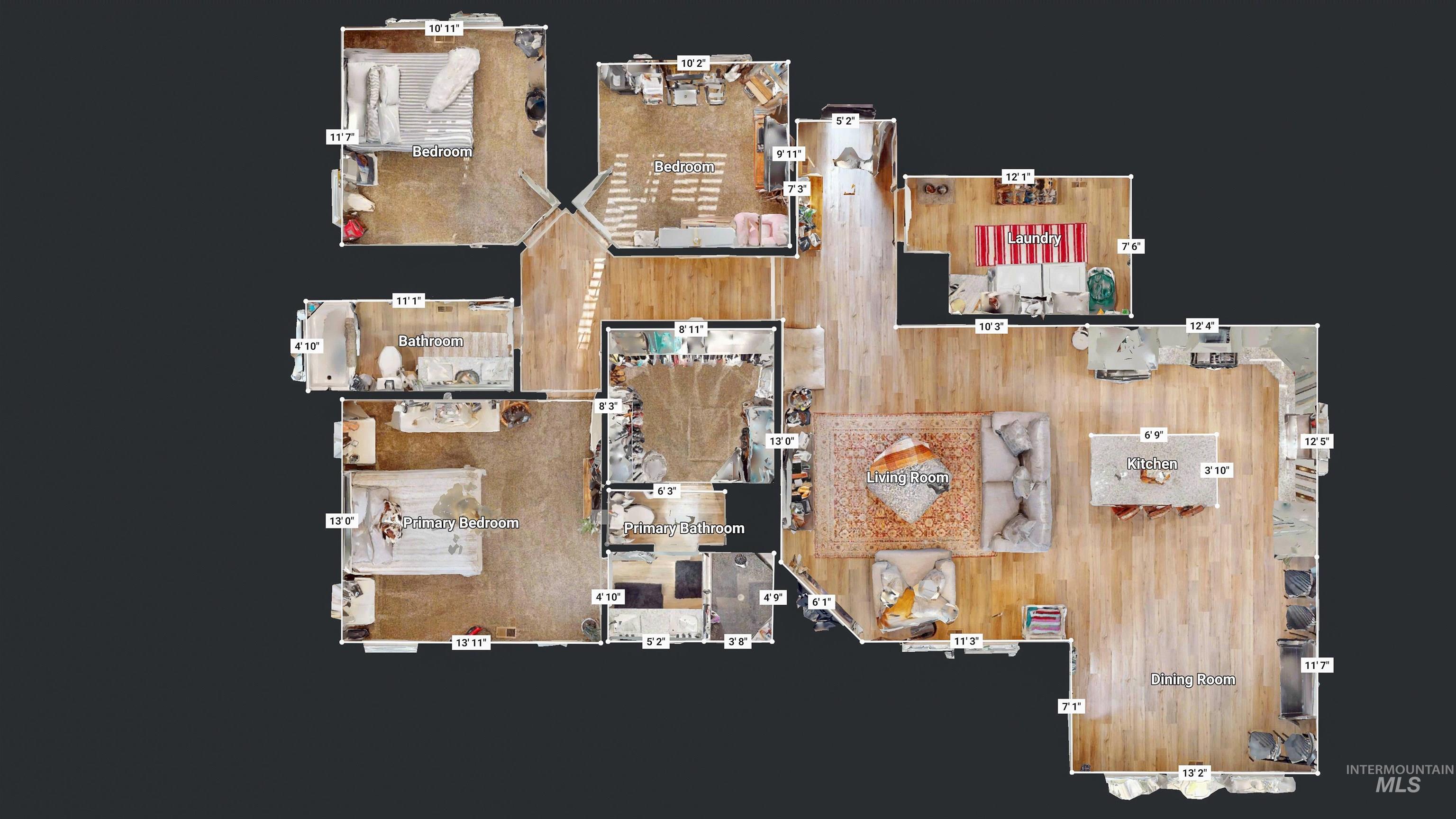 View of floor plan / room layout