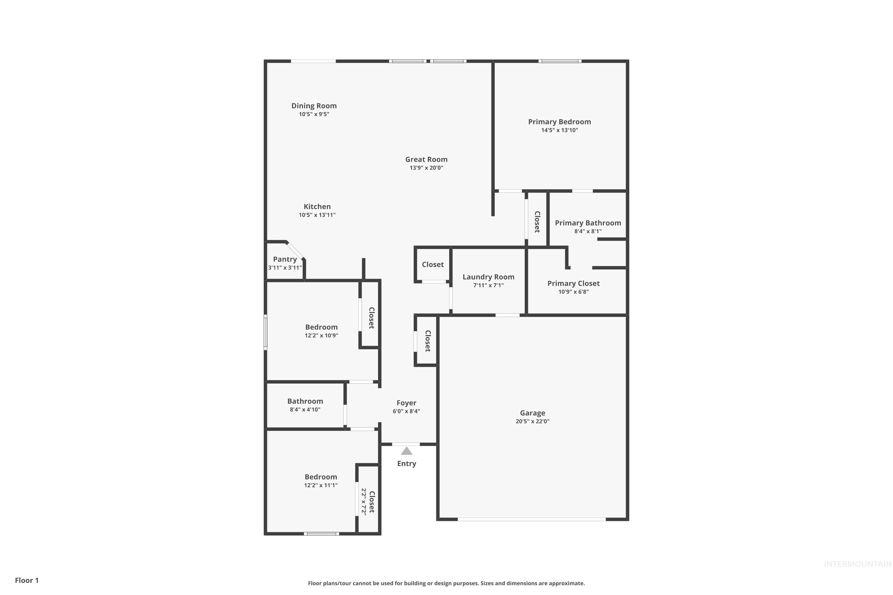 18376 N Strawflower Ave., Nampa, Idaho 83687, 3 Bedrooms, 2 Bathrooms, Residential For Sale, Price $409,000,MLS 98970846