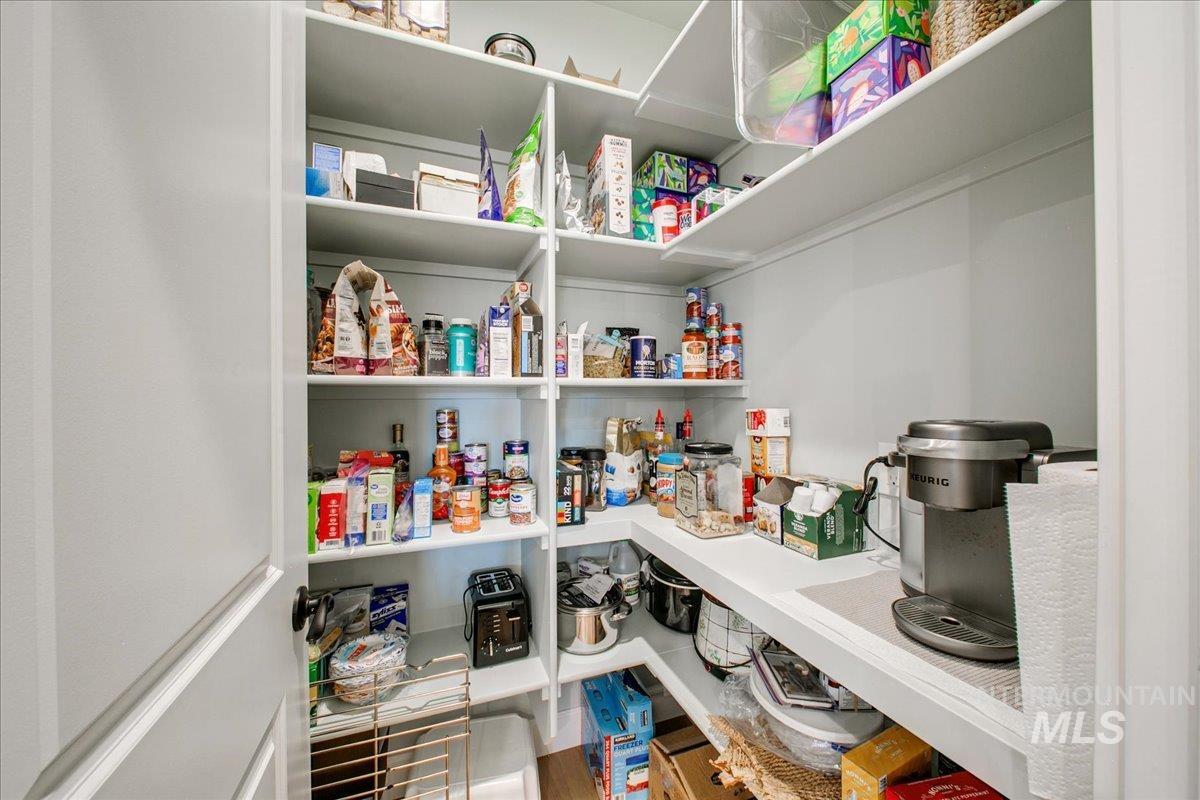 View of storage area