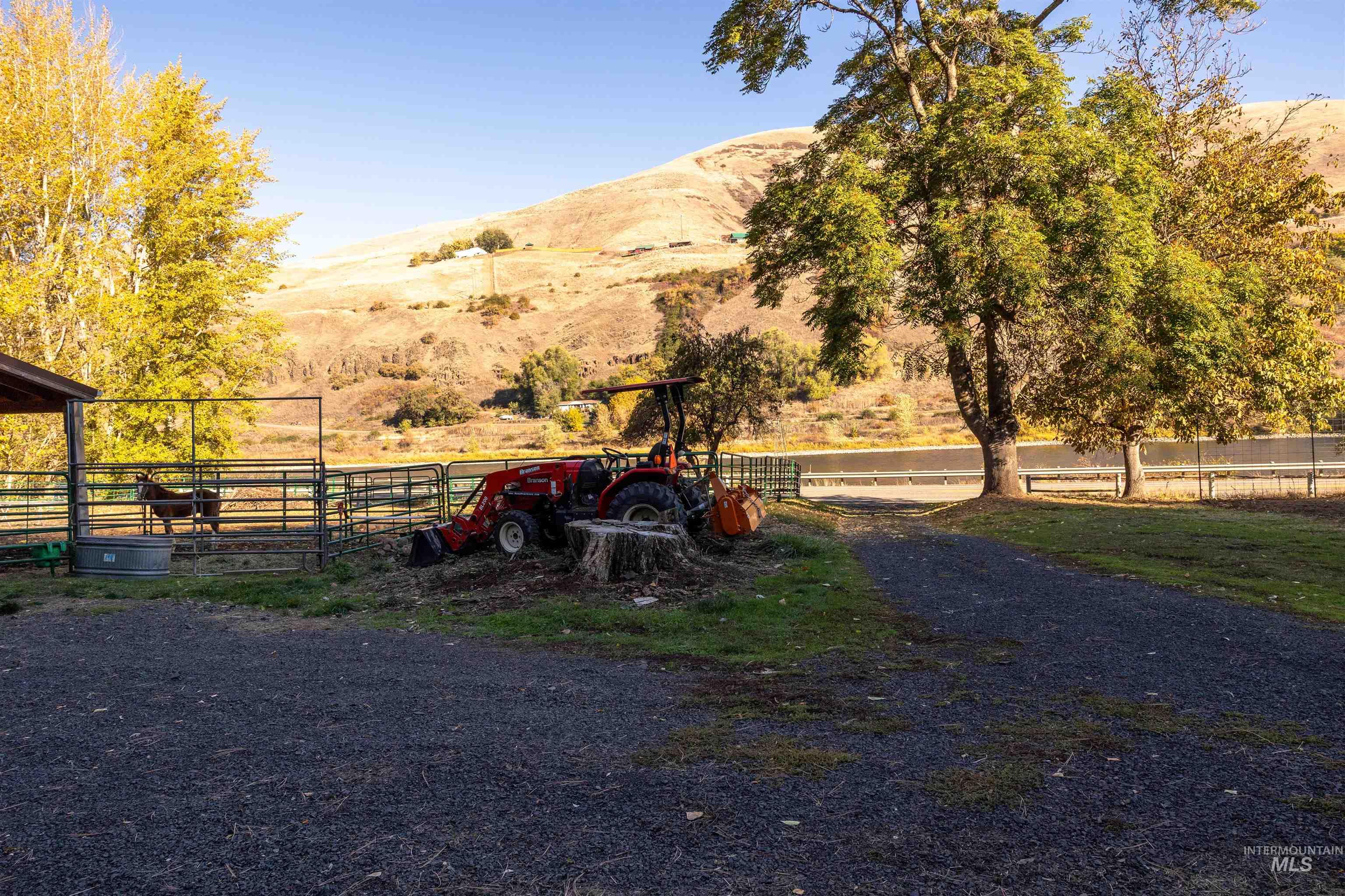 View of mountain backdrop