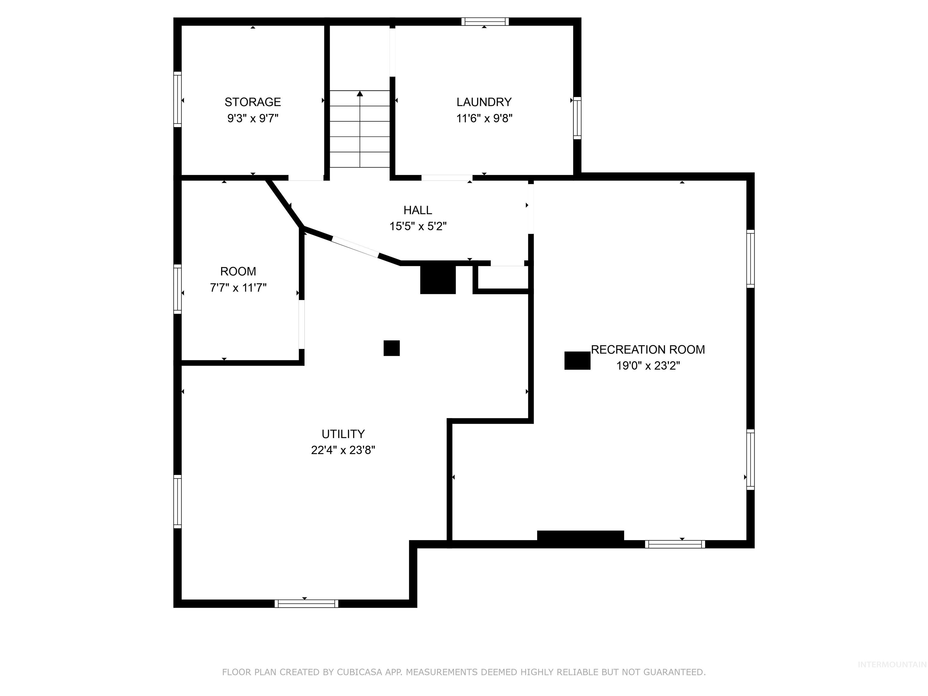 View of floor plan / room layout