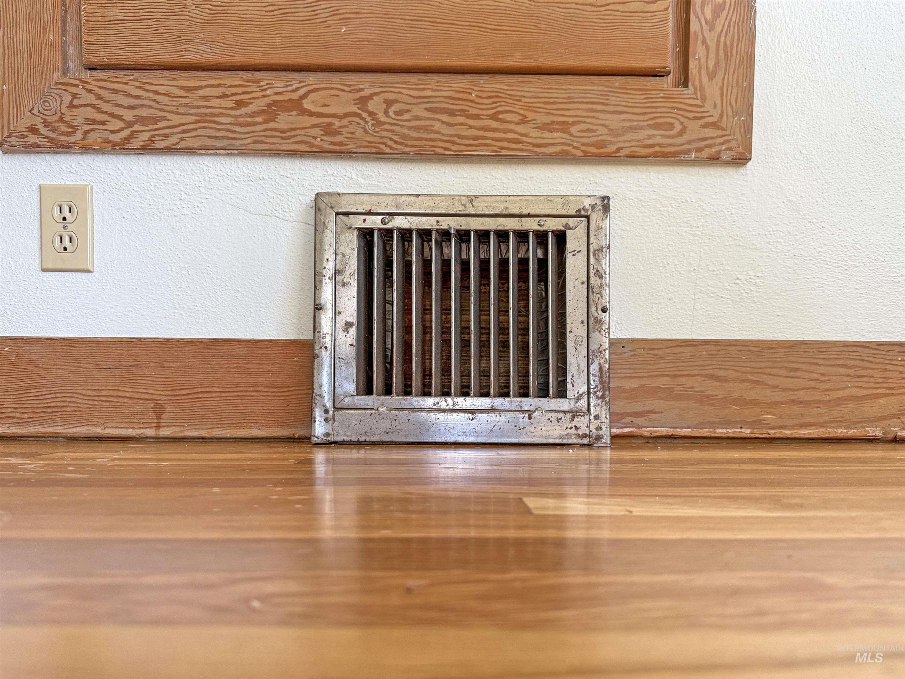 Detailed view of a textured wall