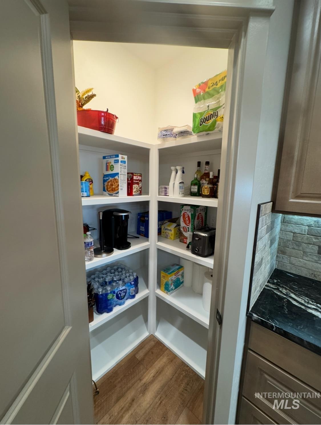 View of storage area