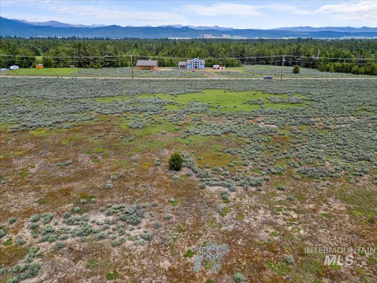 Aerial view of mountains