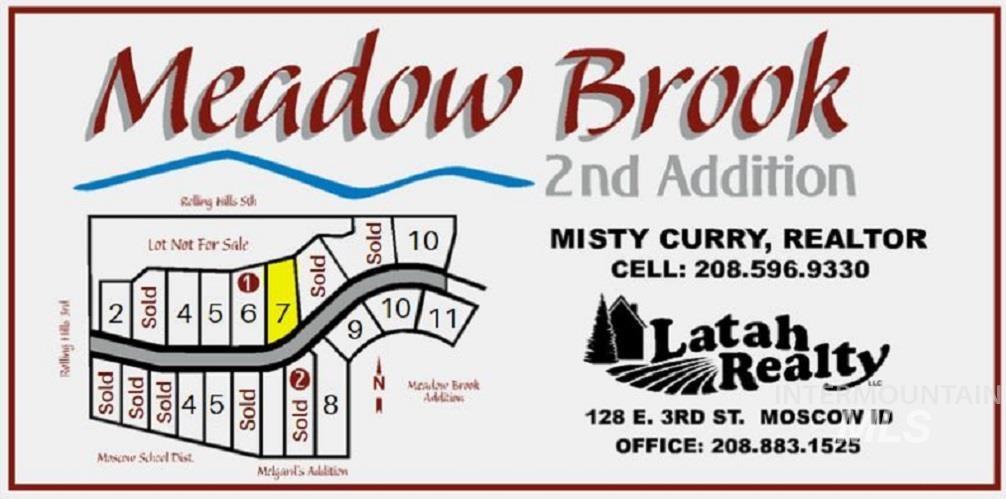 2060 West View Drive (Lot 7), Moscow, Idaho 83843, Land For Sale, Price $85,000,MLS 98971053