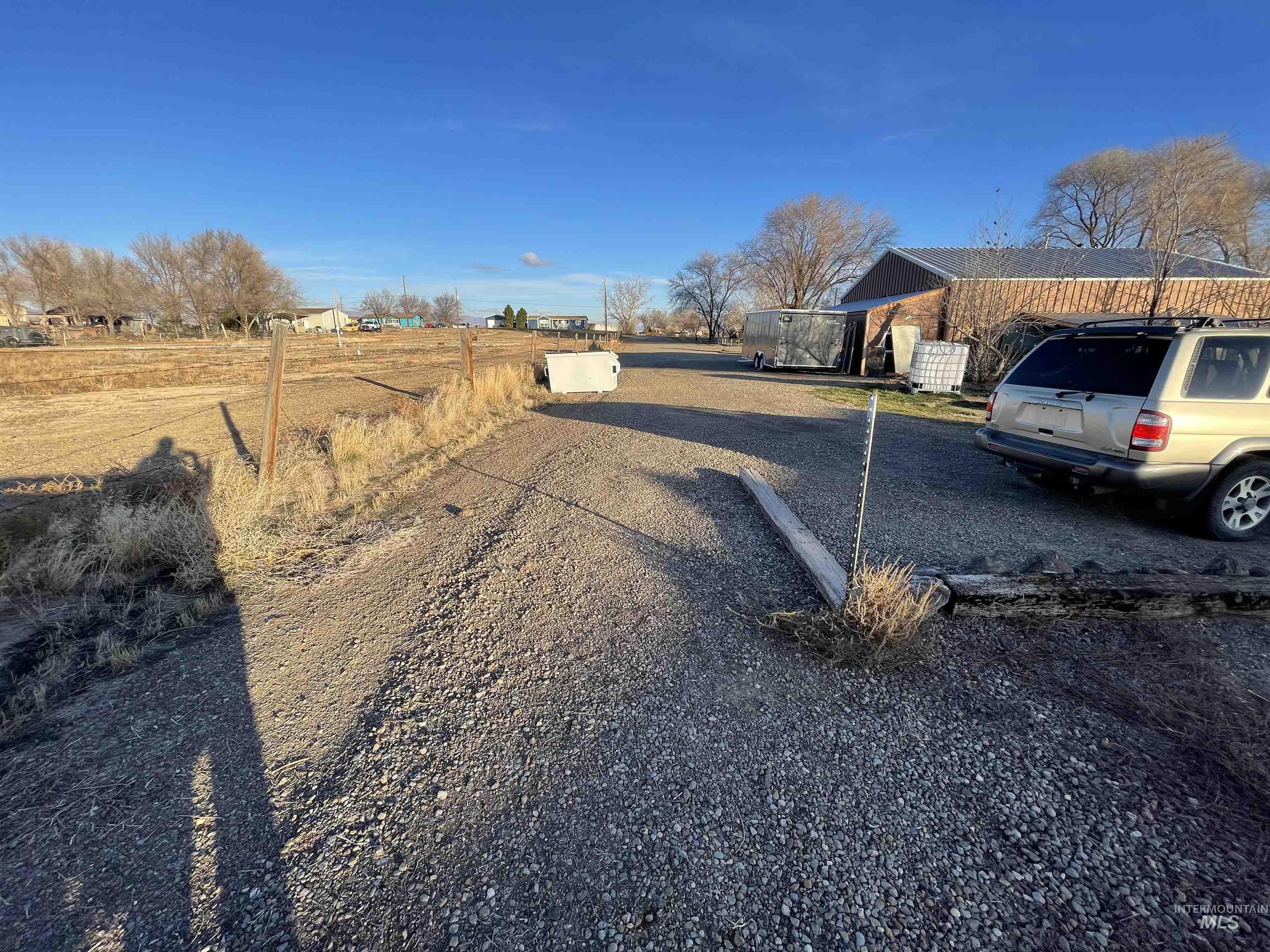 View of road with a rural view
