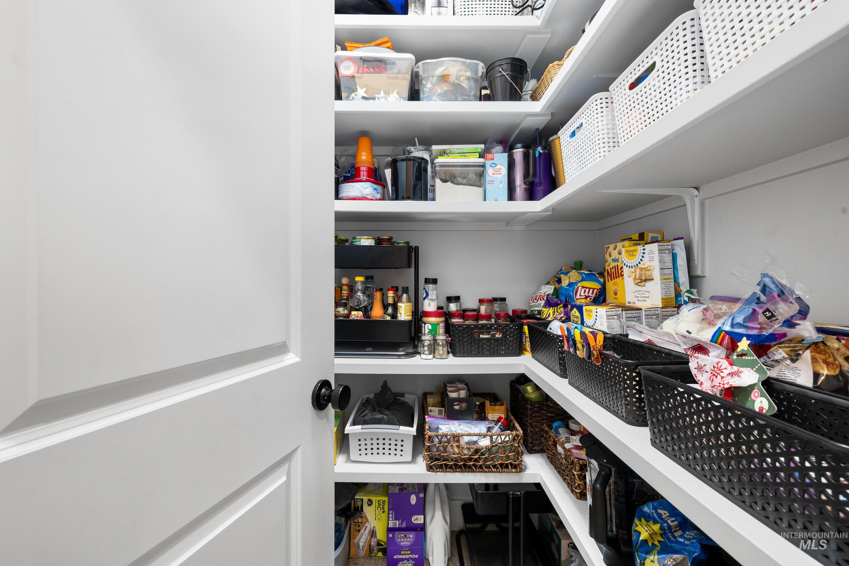 View of storage area