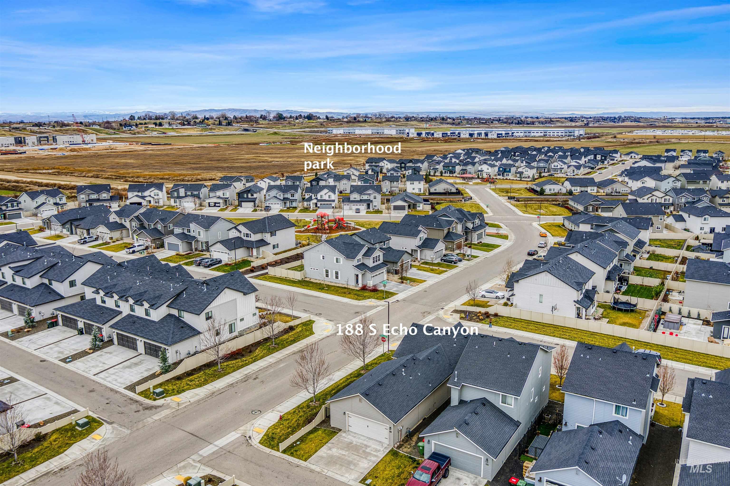 188 S Echo Canyon Avenue, Meridian, Idaho 83642-5406, 3 Bedrooms, 2 Bathrooms, Residential For Sale, Price $425,000, 98971122