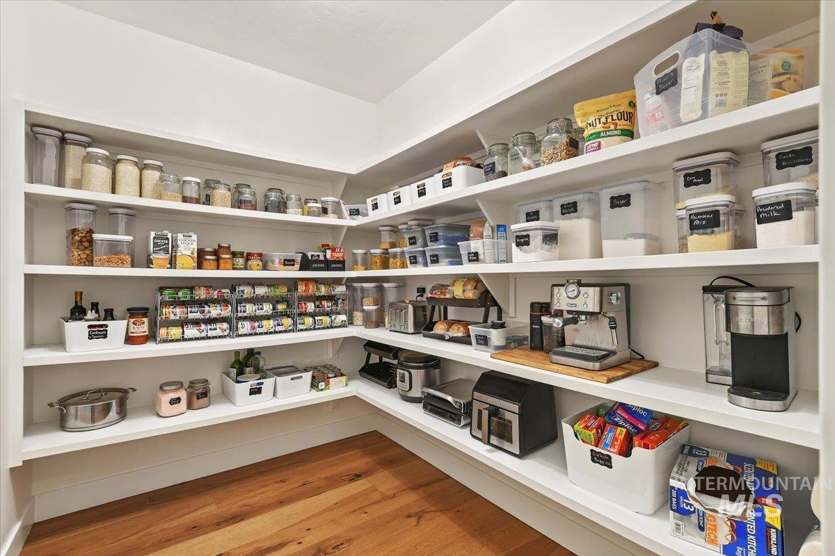 View of storage area