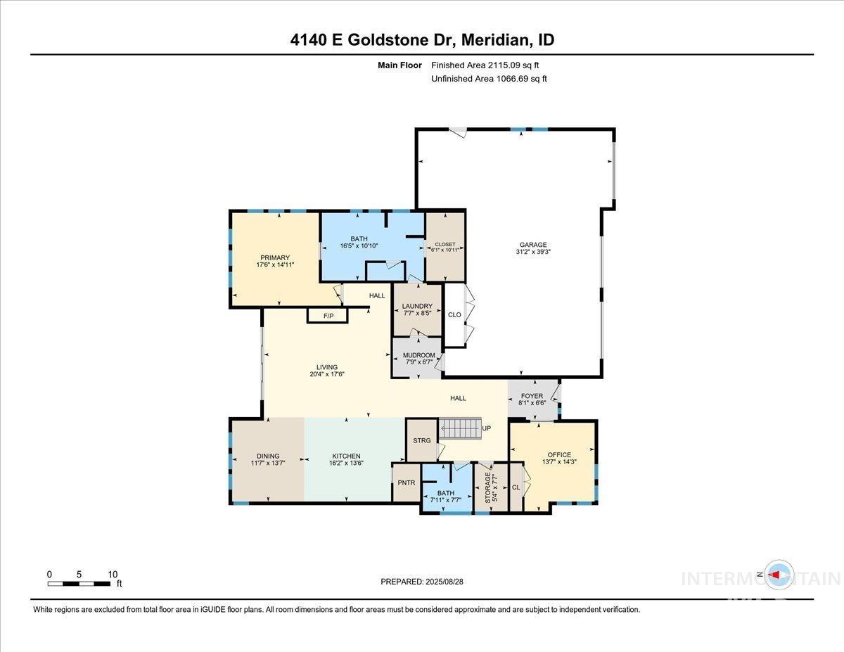 View of home floor plan