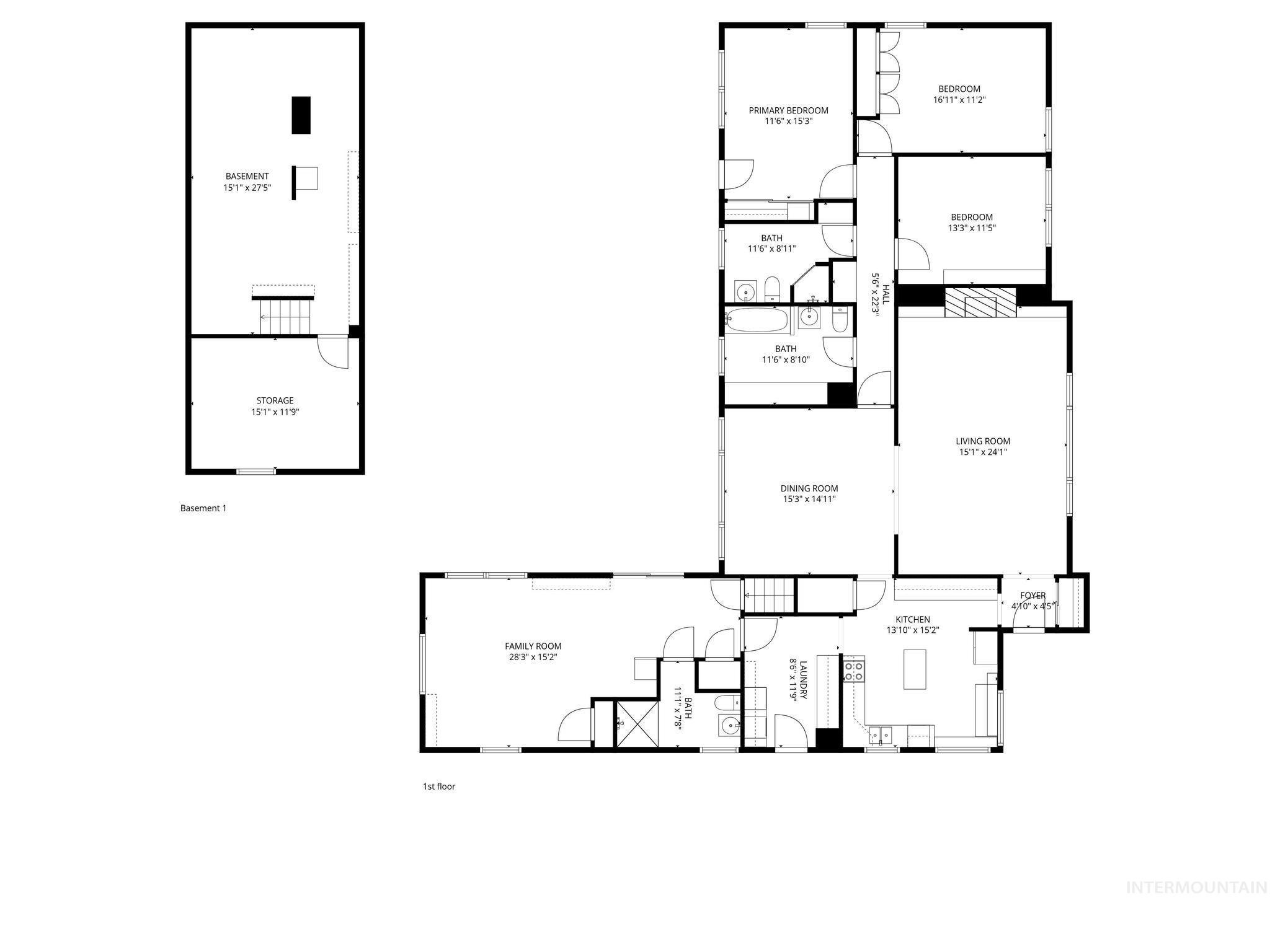 View of home floor plan