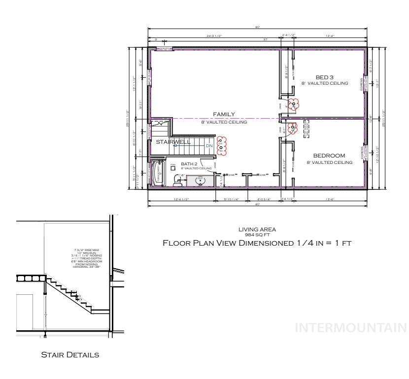 View of home floor plan