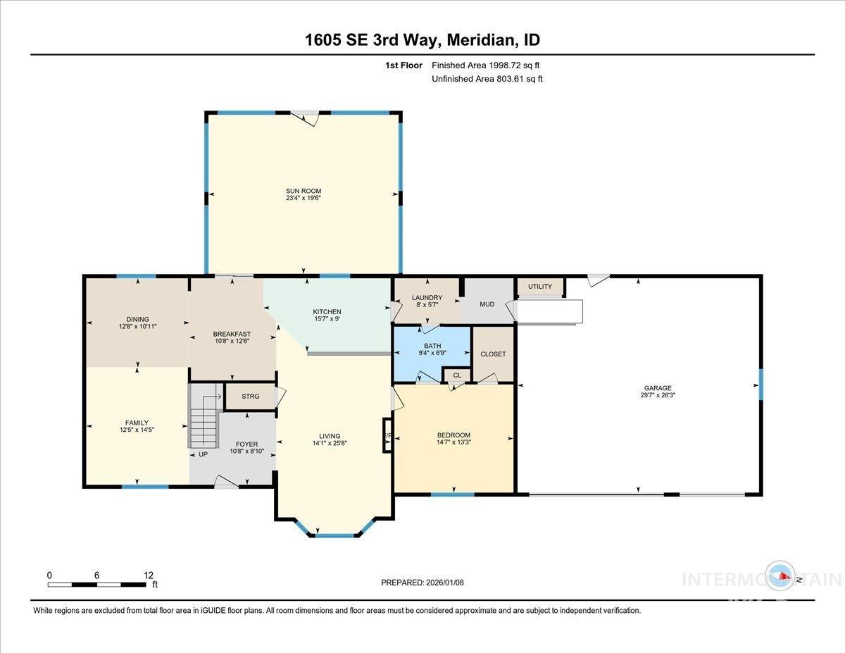 View of home floor plan