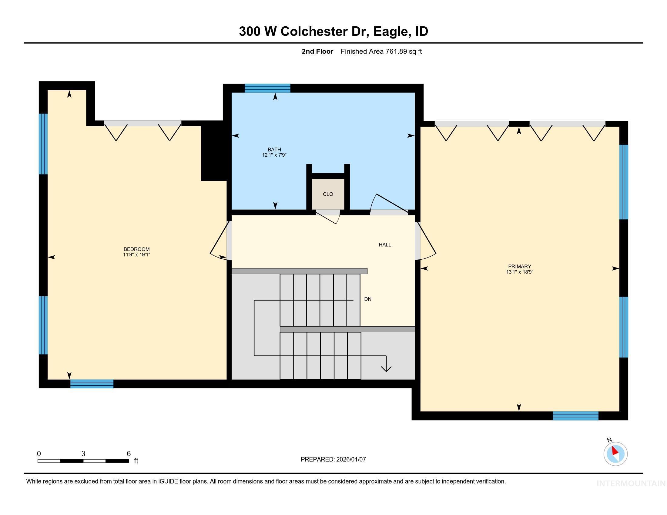 View of home floor plan