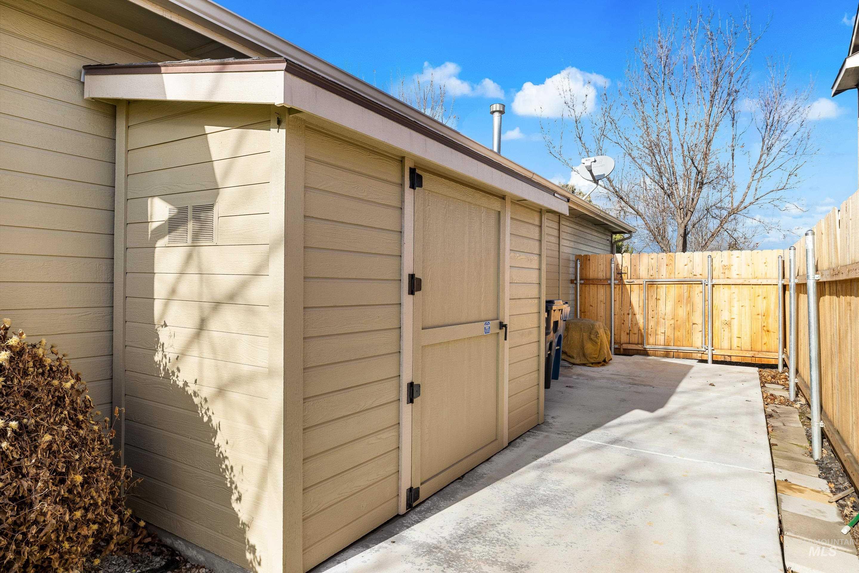 View of outdoor structure