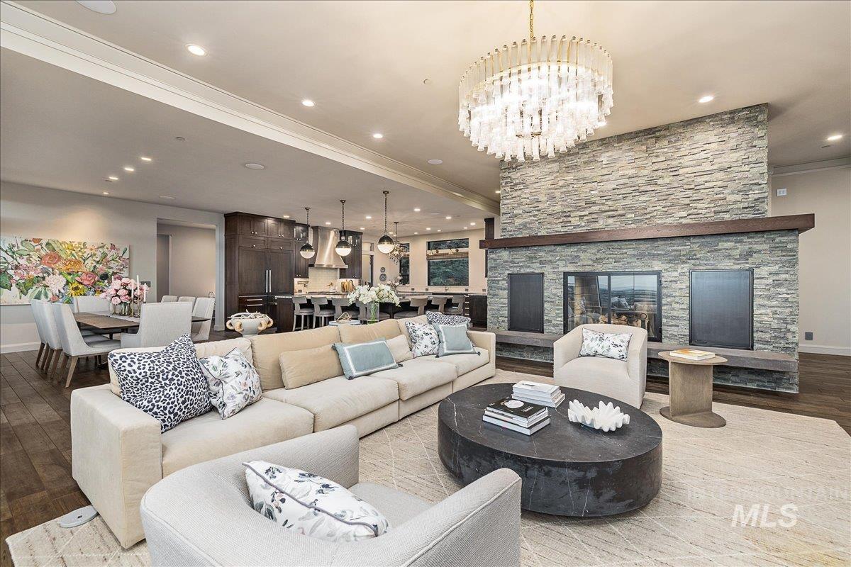 1674 S Ridge Point Pl, Boise, Idaho 83712, 6 Bedrooms, 6.5 Bathrooms, Residential For Sale, Price $4,200,000,MLS 98971200