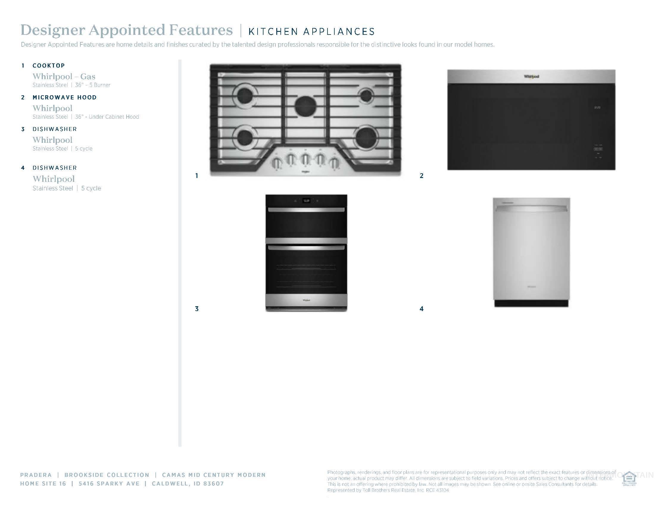 View of a document with a collage of images
