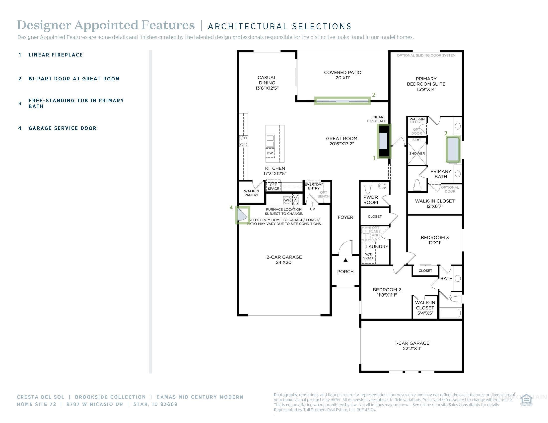 View of floor plan / room layout