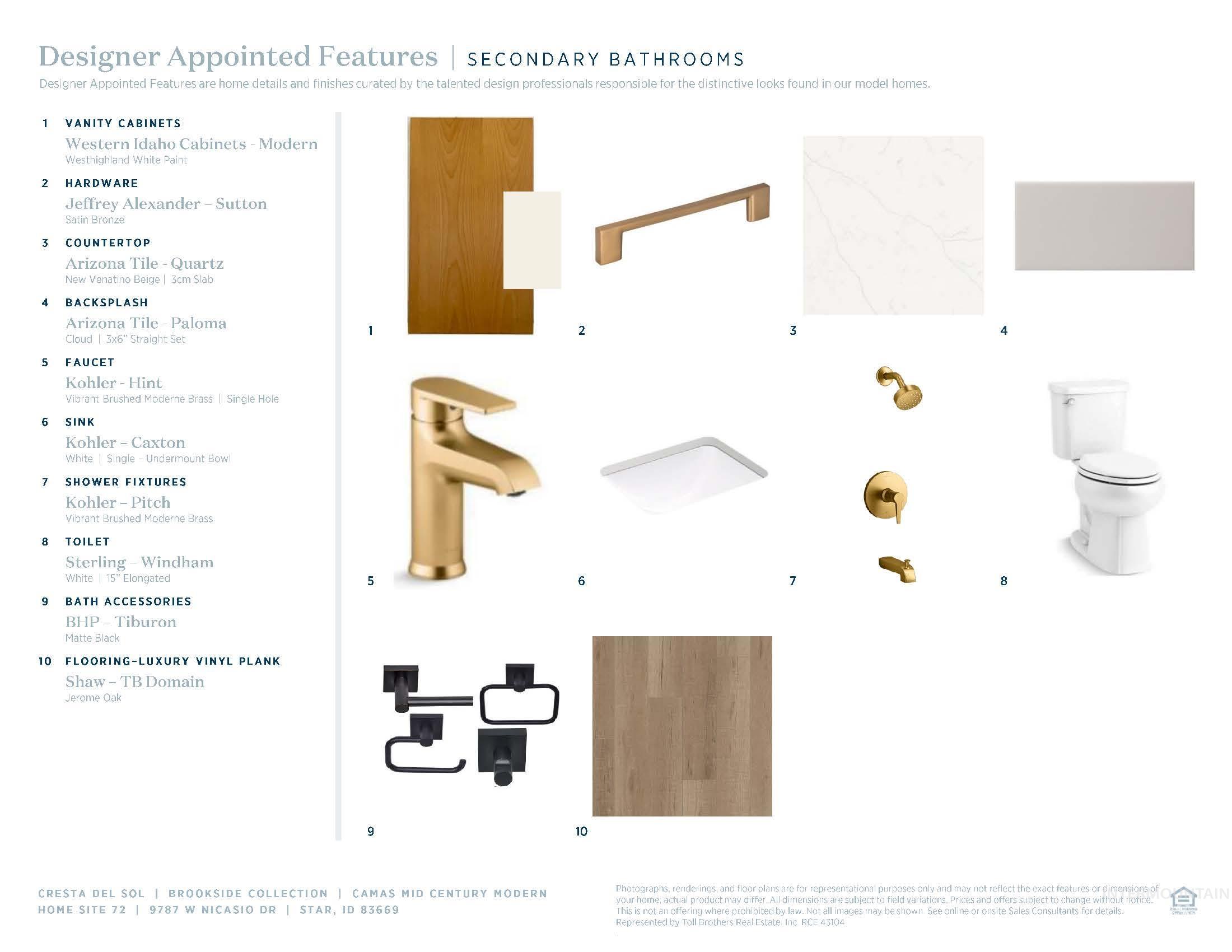 View of a document with a collage of images