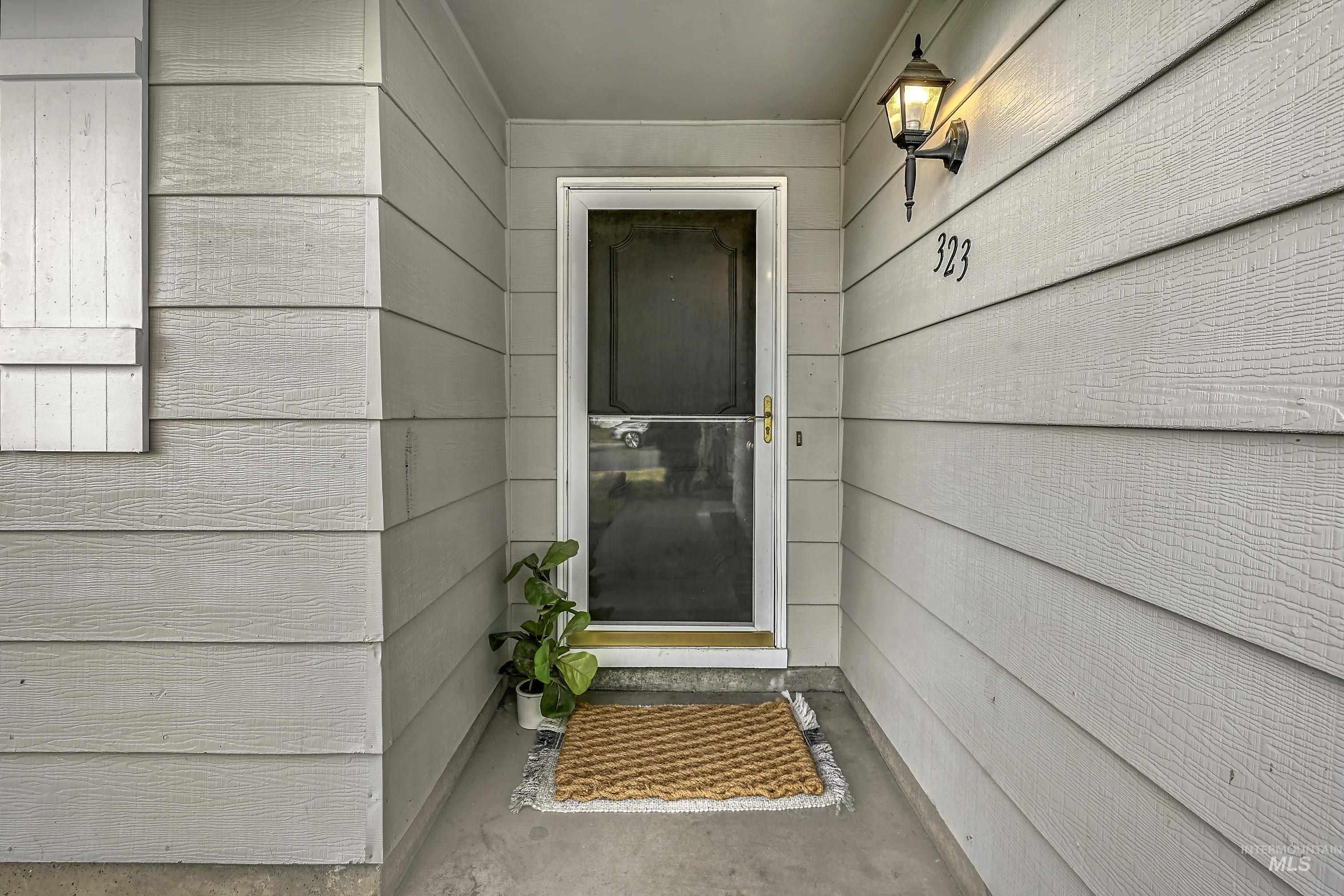 Entrance to property