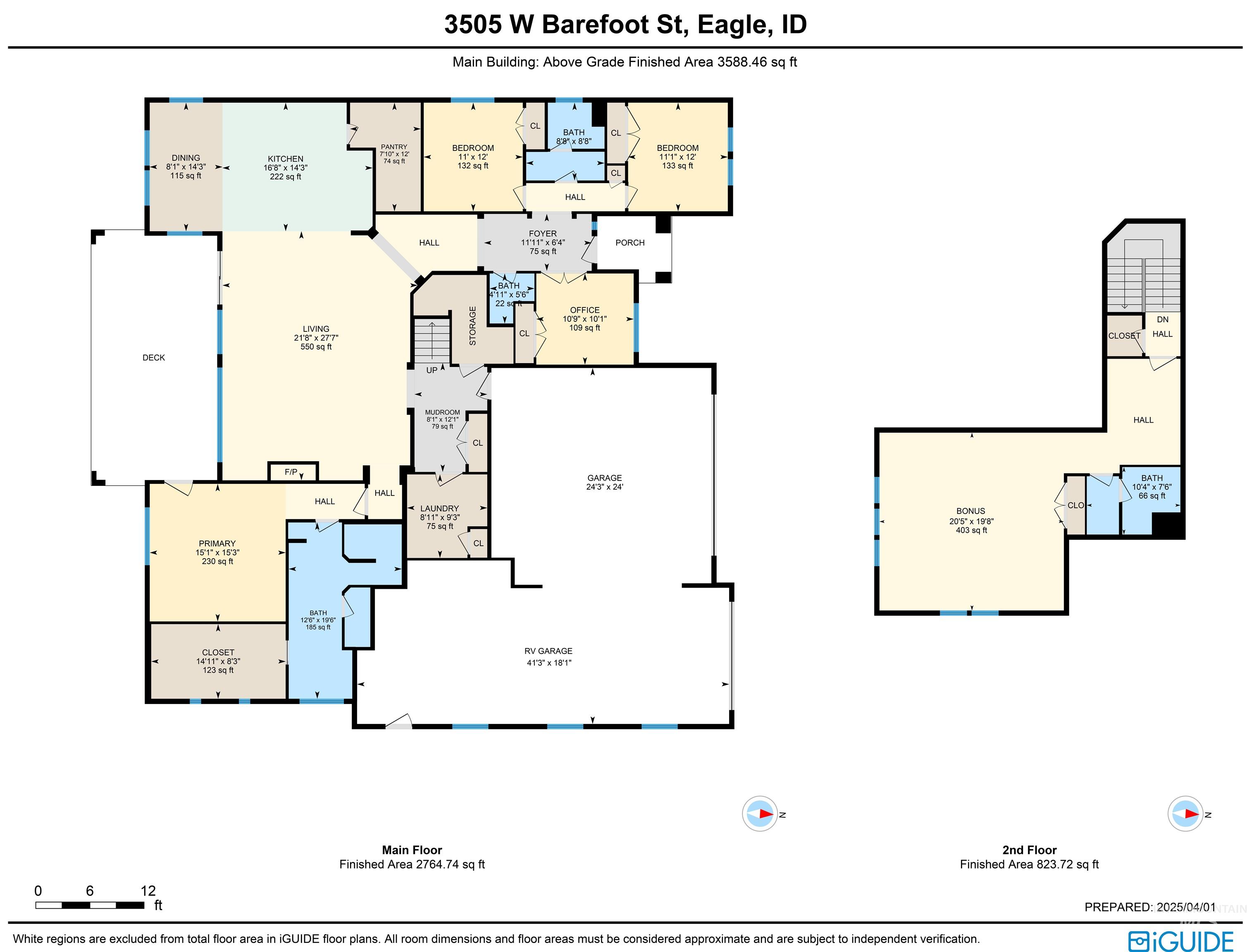 3505 W Barefoot Street, Eagle, Idaho 83616, 4 Bedrooms, 3.5 Bathrooms, Residential For Sale, Price $1,198,000, 98971258