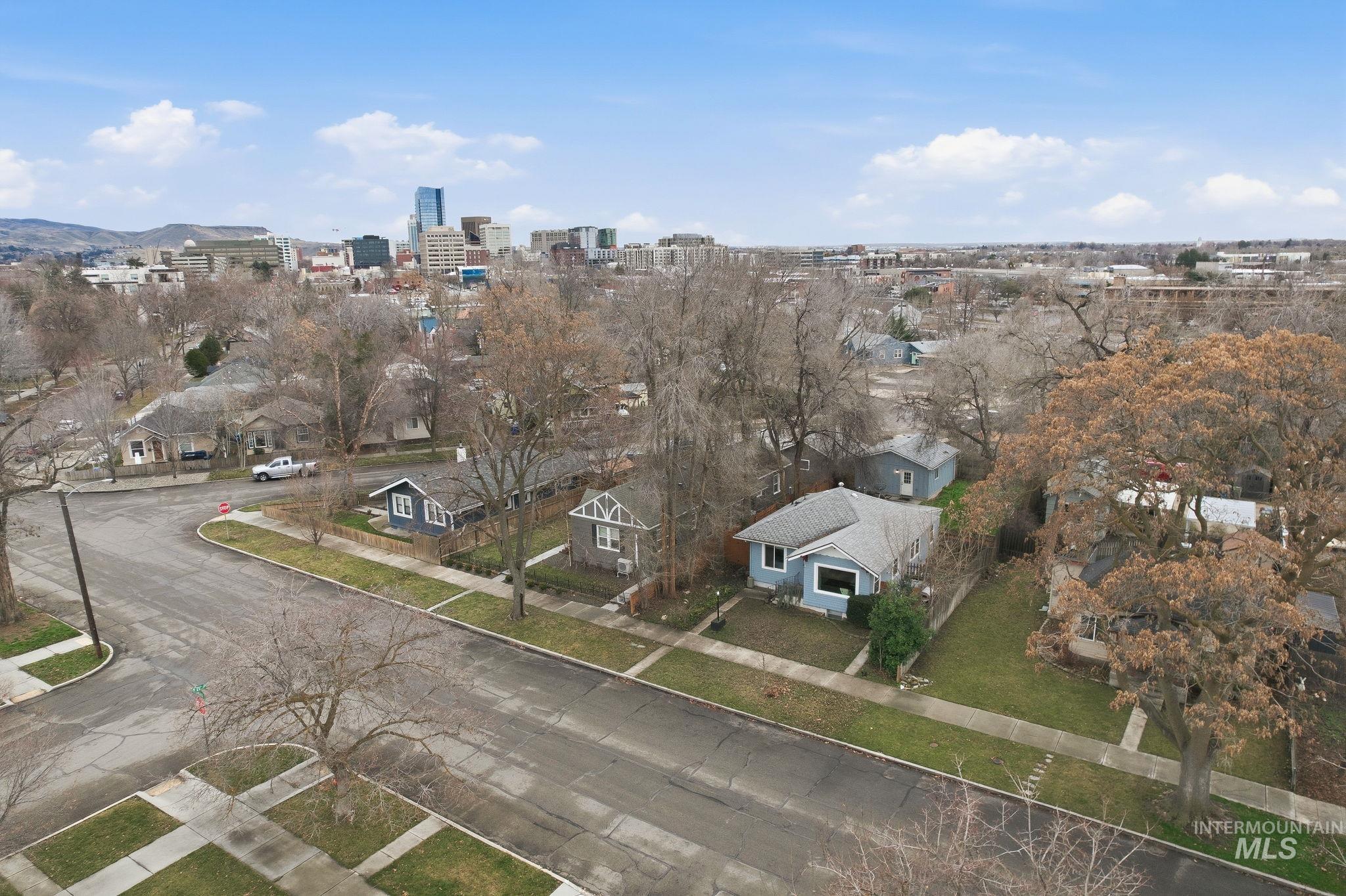 View of property location featuring nearby urban area