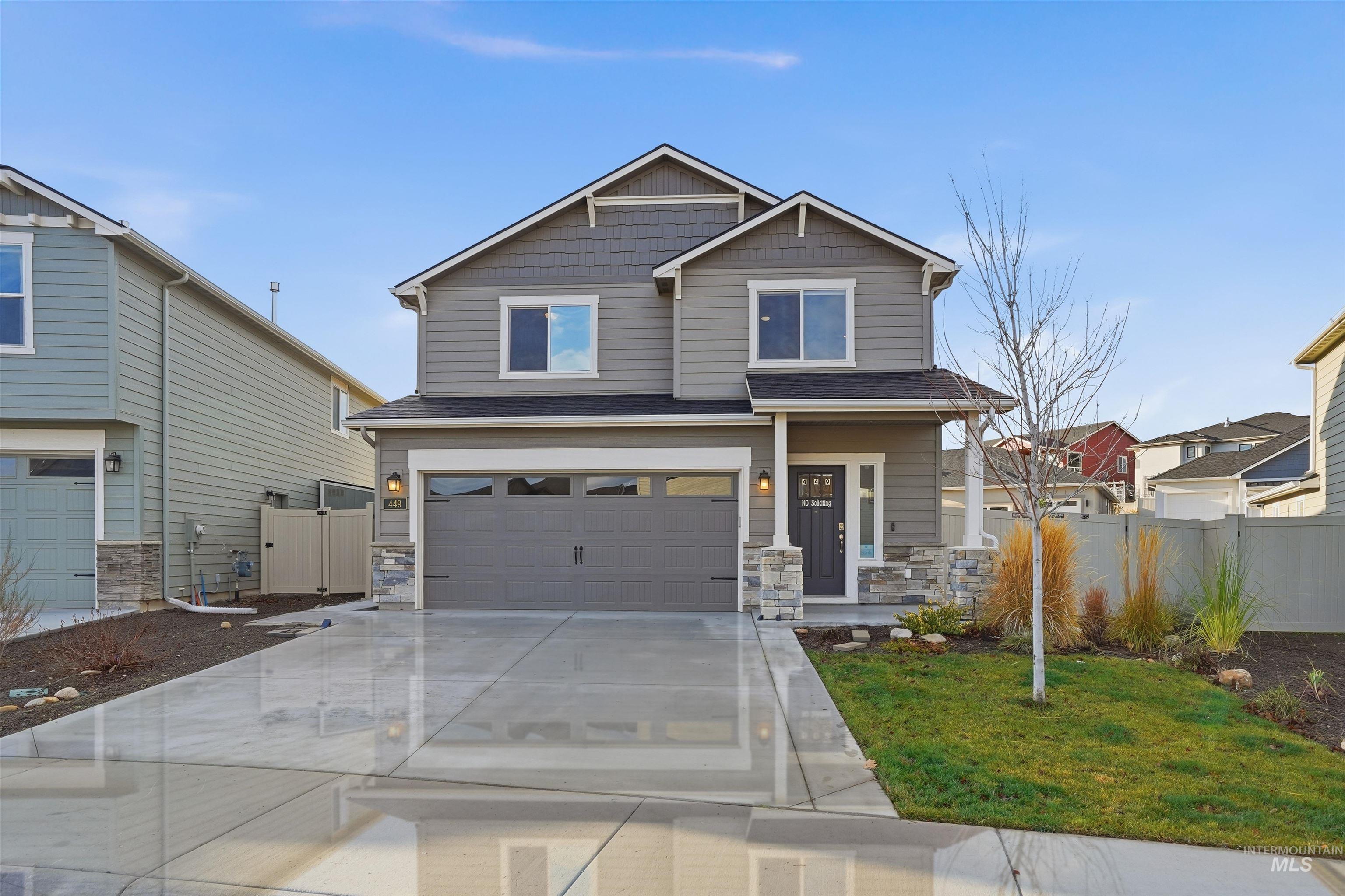 449 W Winnipeg St, Meridian, Idaho 83642, 3 Bedrooms, 2.5 Bathrooms, Residential For Sale, Price $399,990,MLS 98971346