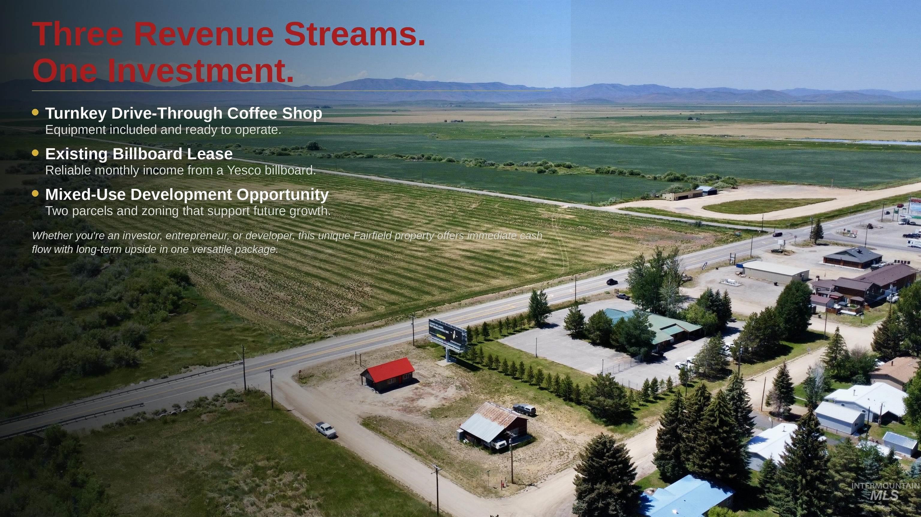 101 2nd St E, Fairfield, Idaho 83327, Business/Commercial For Sale, Price $399,000,MLS 98971367