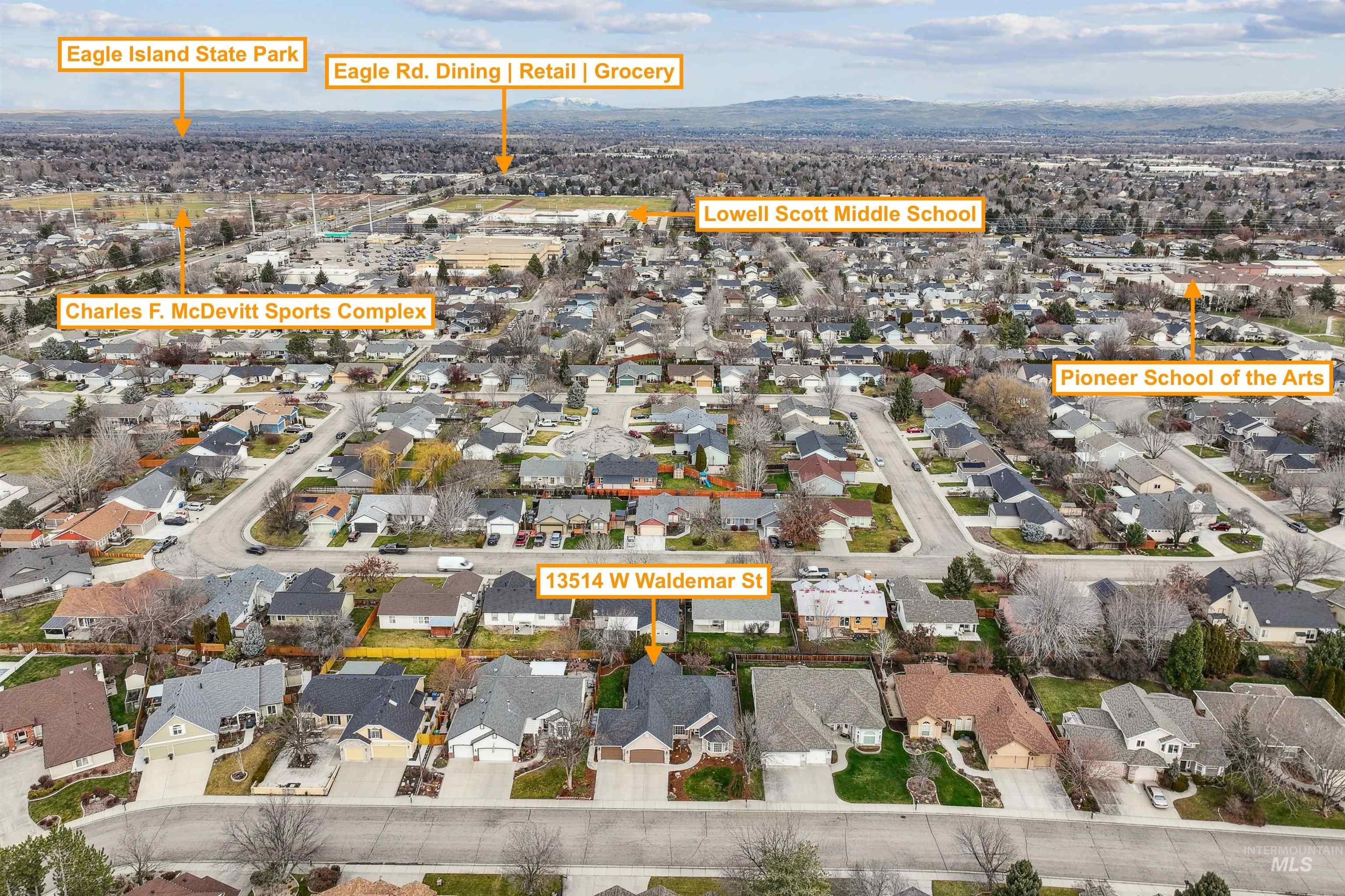 13514 W Waldemar St, Boise, Idaho 83713, 4 Bedrooms, 2 Bathrooms, Residential For Sale, Price $575,000,MLS 98971608