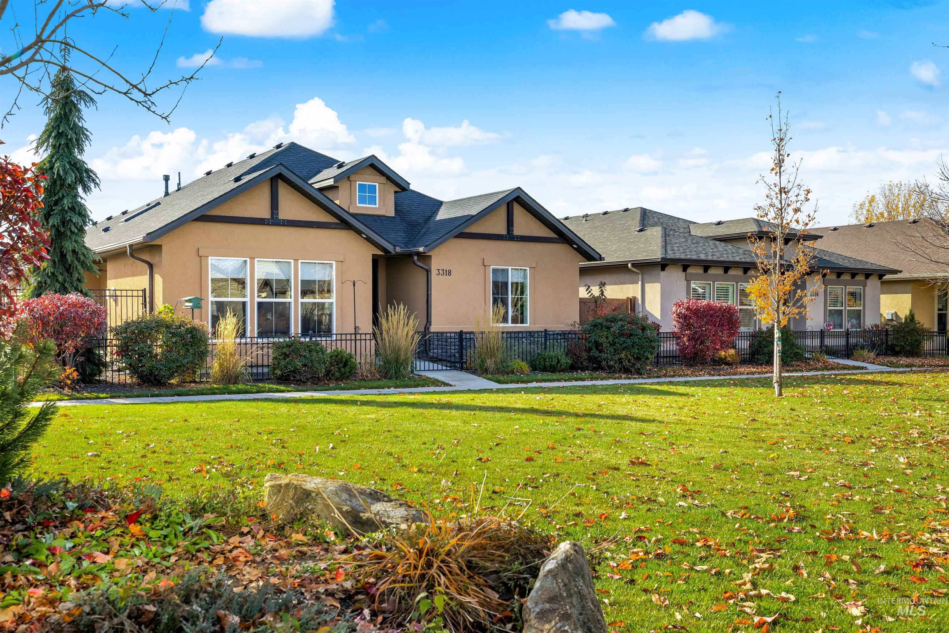 3318 N Park Crossing Ave, Meridian, Idaho 83646, 3 Bedrooms, 2 Bathrooms, Residential For Sale, Price $499,900, 98971670