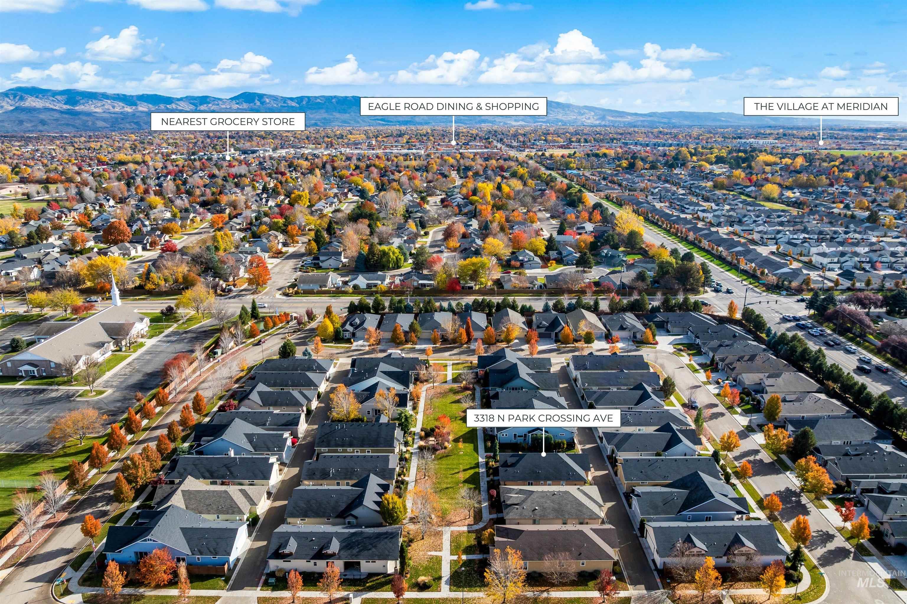 3318 N Park Crossing Ave, Meridian, Idaho 83646, 3 Bedrooms, 2 Bathrooms, Residential For Sale, Price $499,900,MLS 98971670